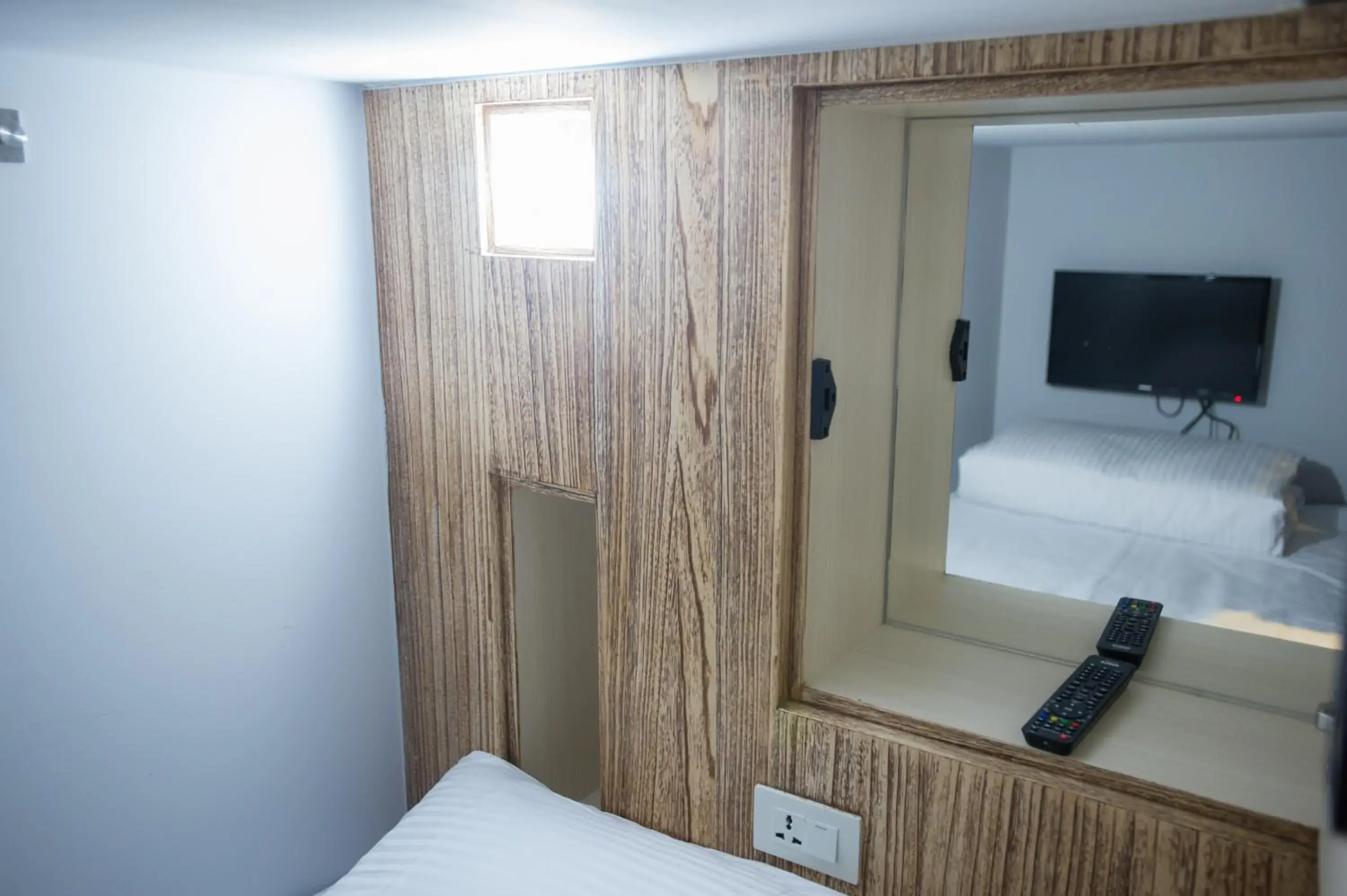 Decorative detail, Bed in Just Walk Backpacker Hostel Decorative detail, Bed in Just Walk Backpacker Hostel