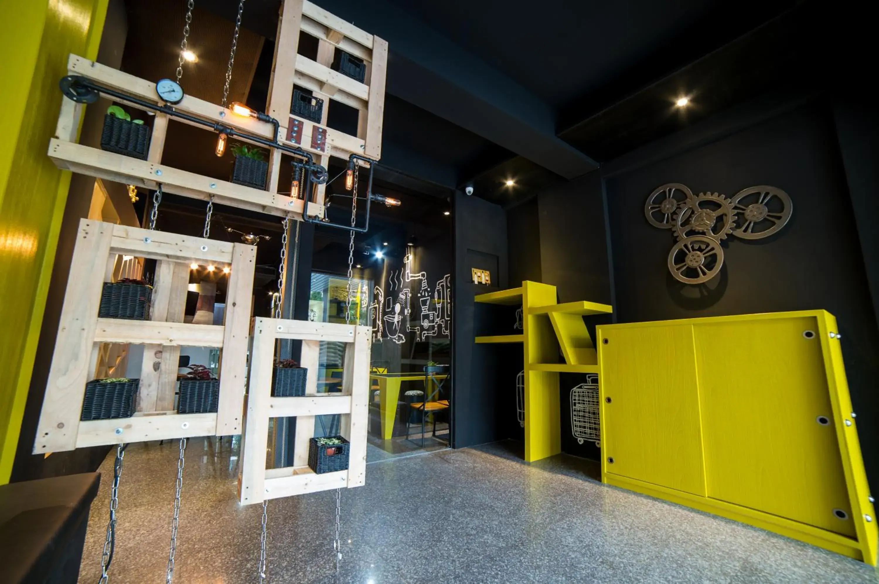 Lobby or reception in Just Walk Backpacker Hostel Lobby or reception in Just Walk Backpacker Hostel