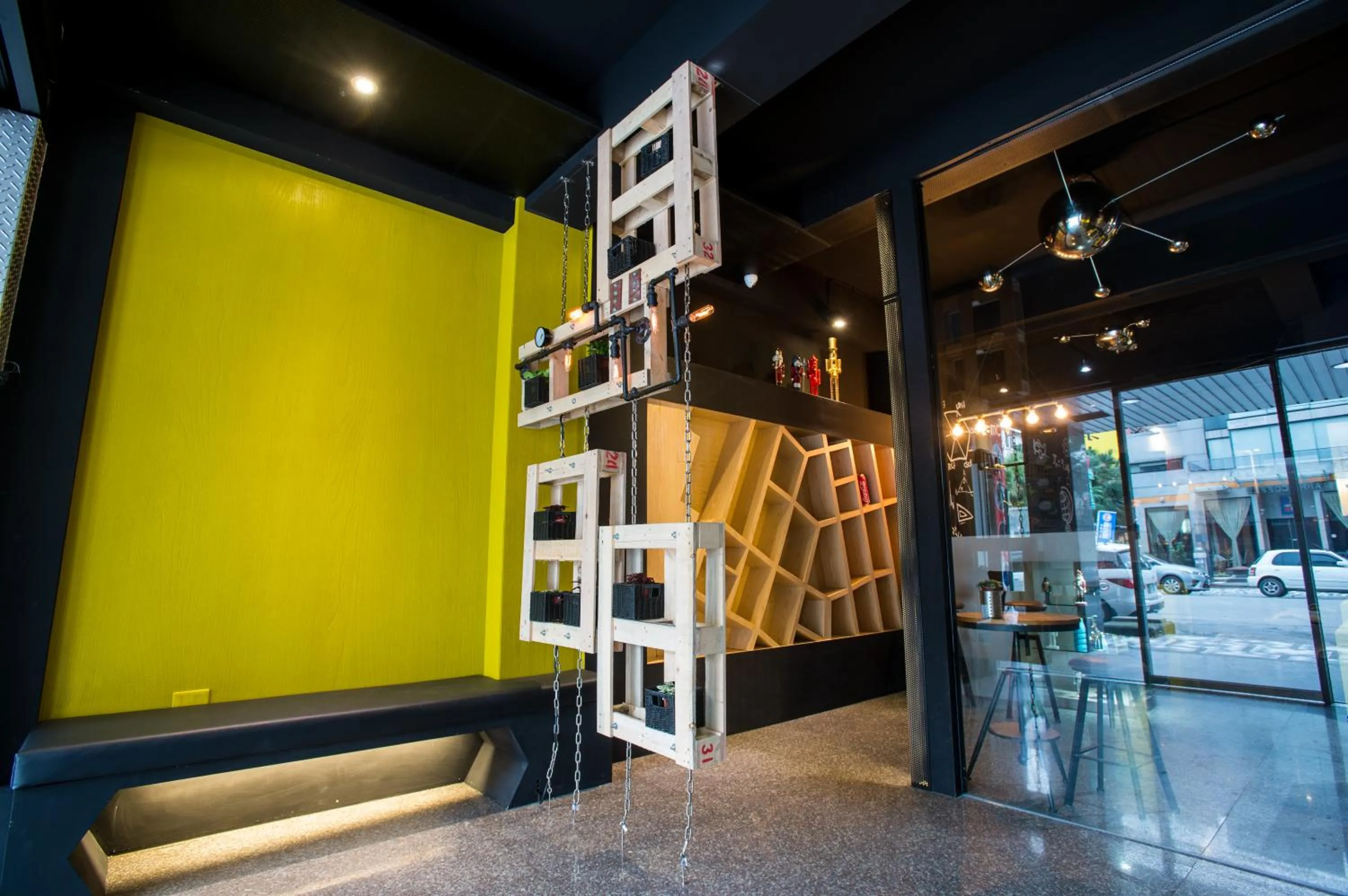 Lobby or reception in Just Walk Backpacker Hostel