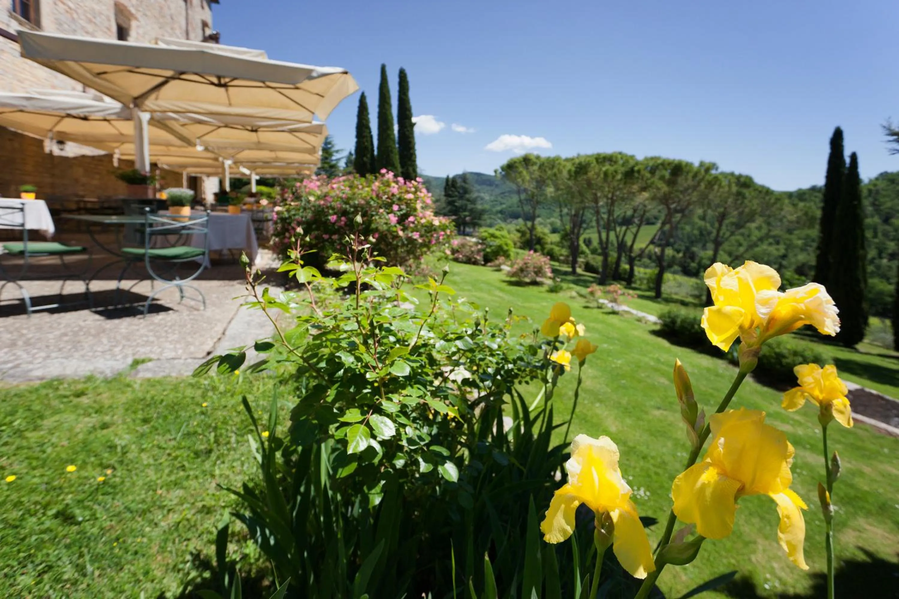 Garden in Castello di Spaltenna Exclusive Resort & Spa