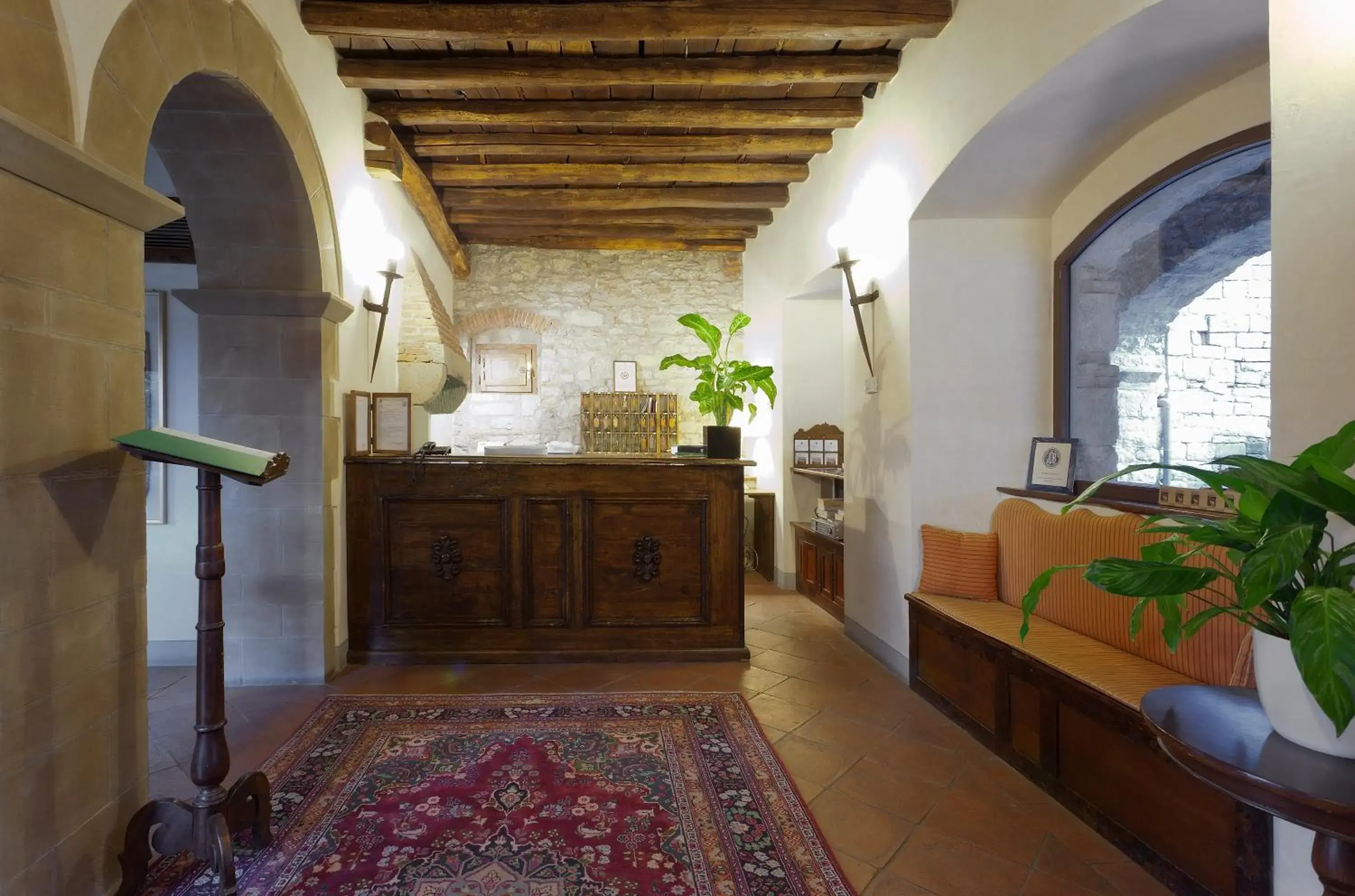 Lobby or reception in Castello di Spaltenna Exclusive Resort & Spa Lobby or reception in Castello di Spaltenna Exclusive Resort & Spa