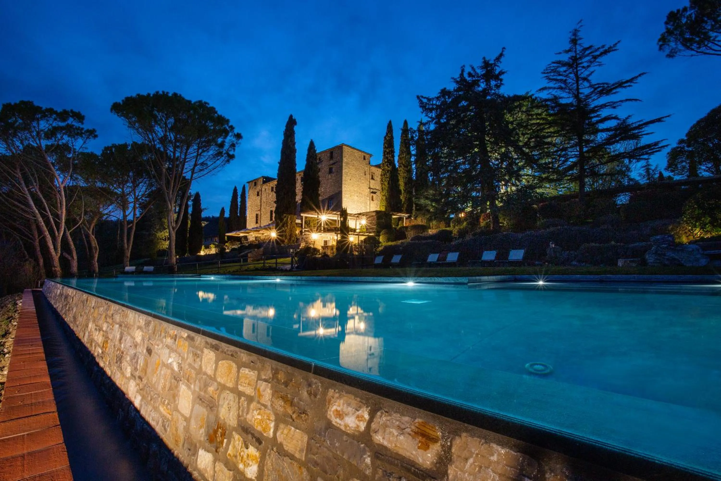 Swimming pool in Castello di Spaltenna Exclusive Resort & Spa