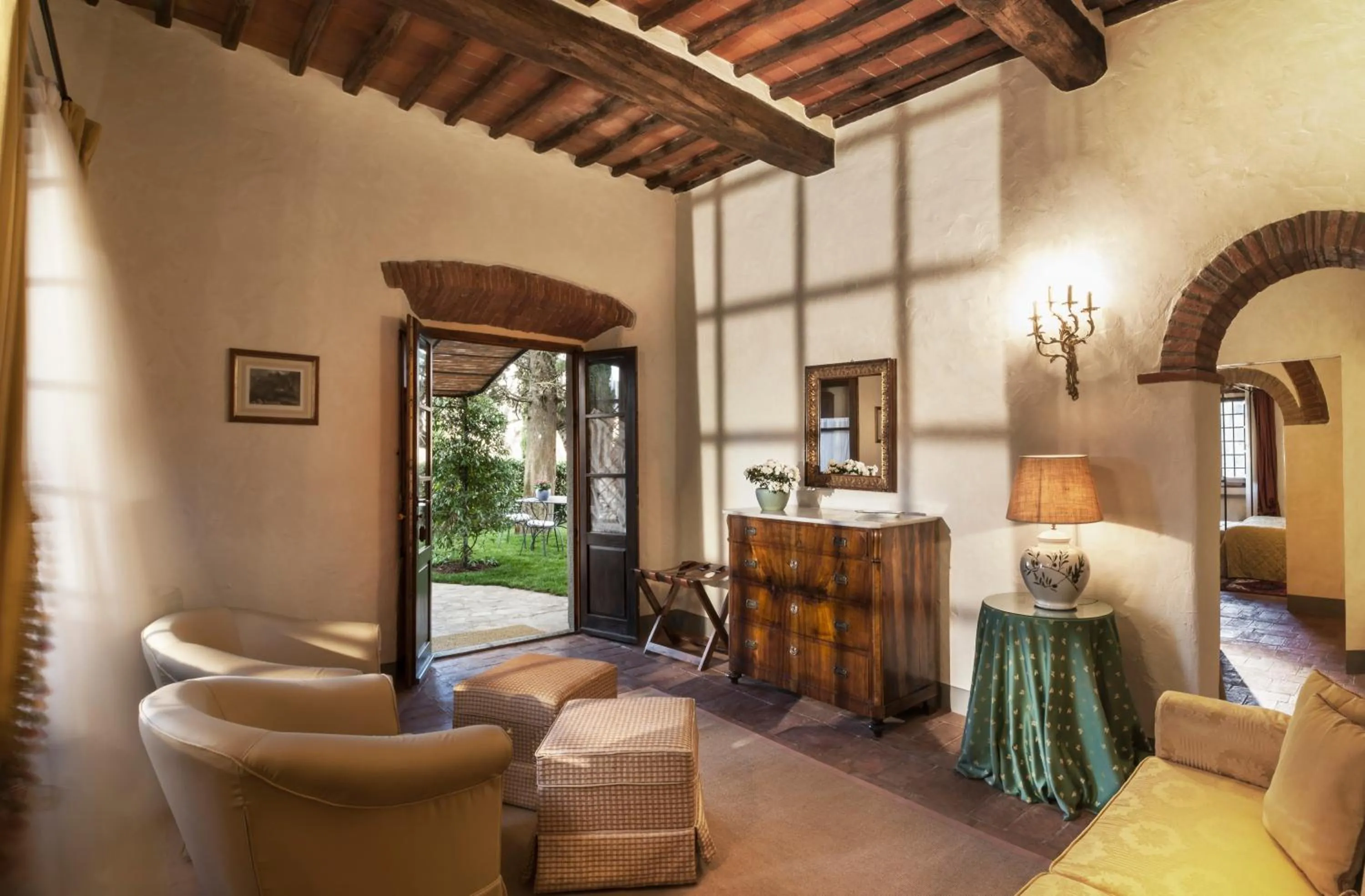 Living room in Castello di Spaltenna Exclusive Resort & Spa