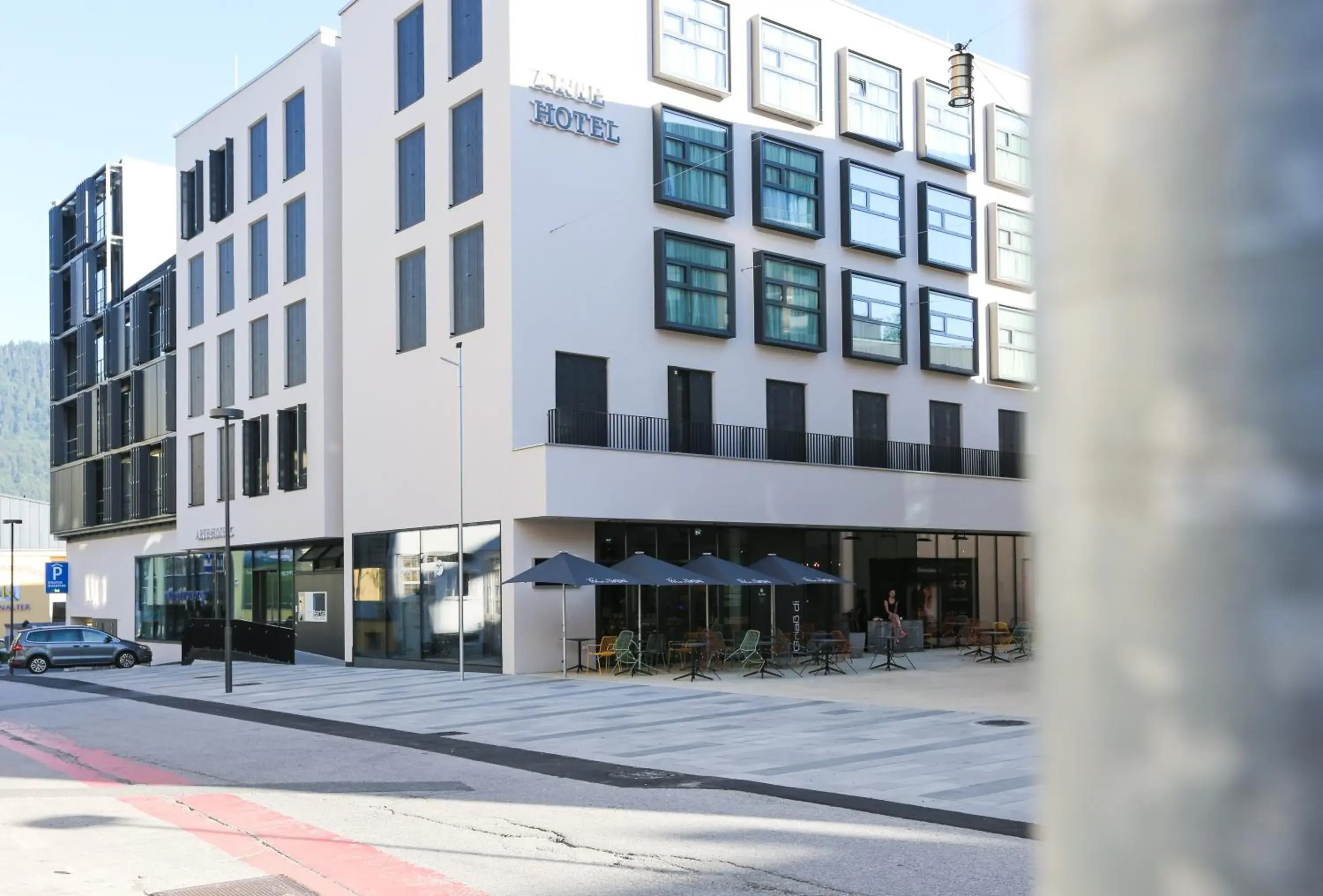 Facade/entrance in arte Hotel Kufstein Facade/entrance in arte Hotel Kufstein