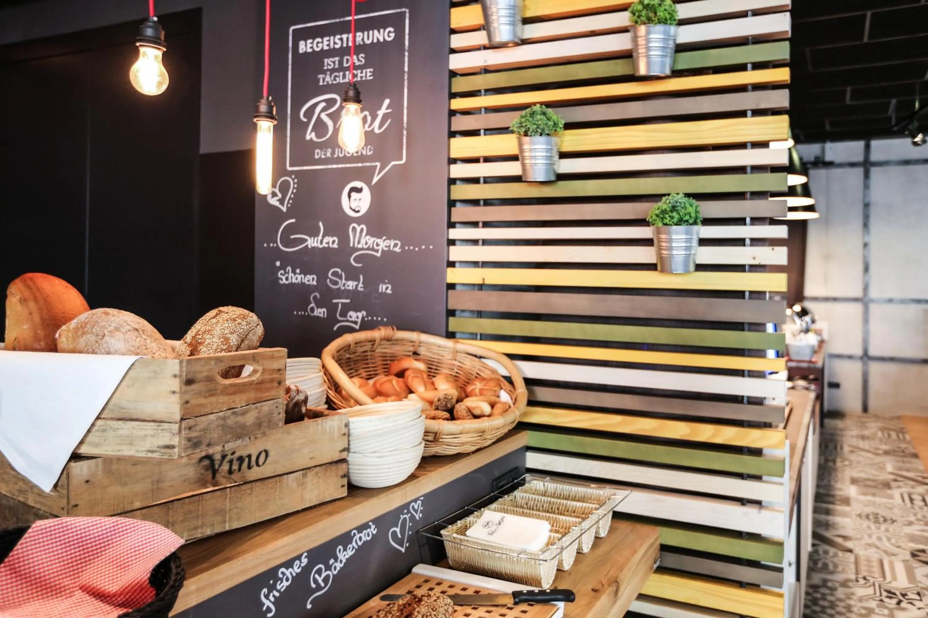 Continental breakfast in arte Hotel Kufstein