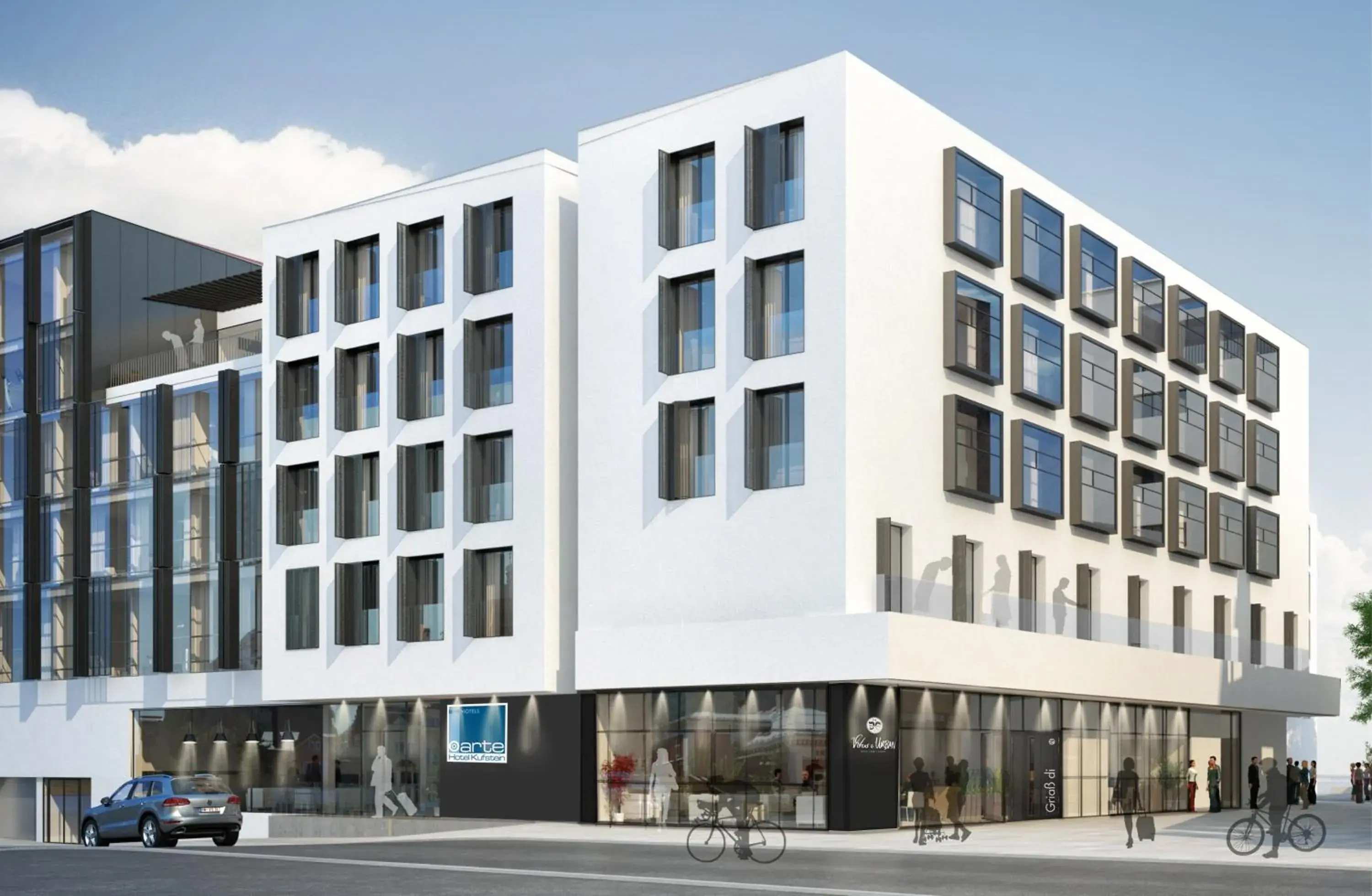 Property building in arte Hotel Kufstein Property building in arte Hotel Kufstein