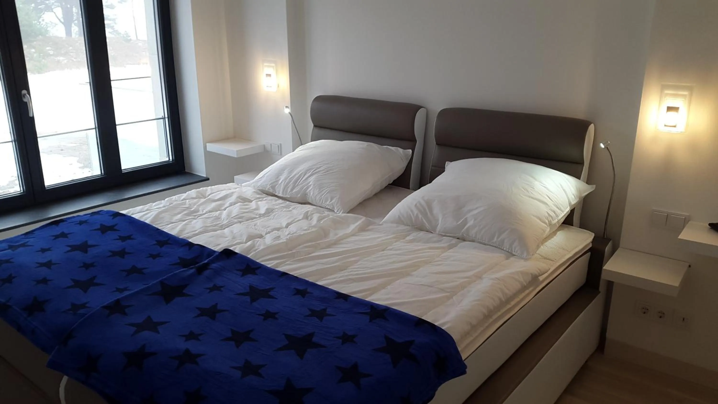 Bed in Prora Solitaire Apartment mit Meerblick Block 2