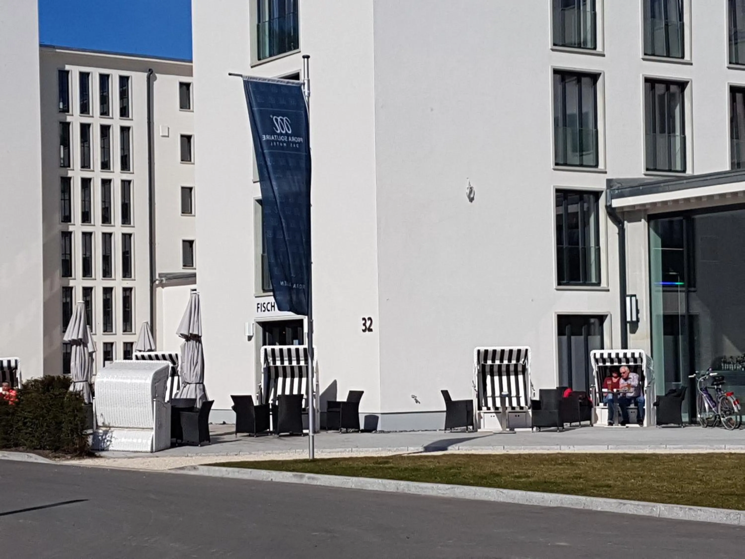 Restaurant/places to eat in Prora Solitaire Apartment mit Meerblick Block 2