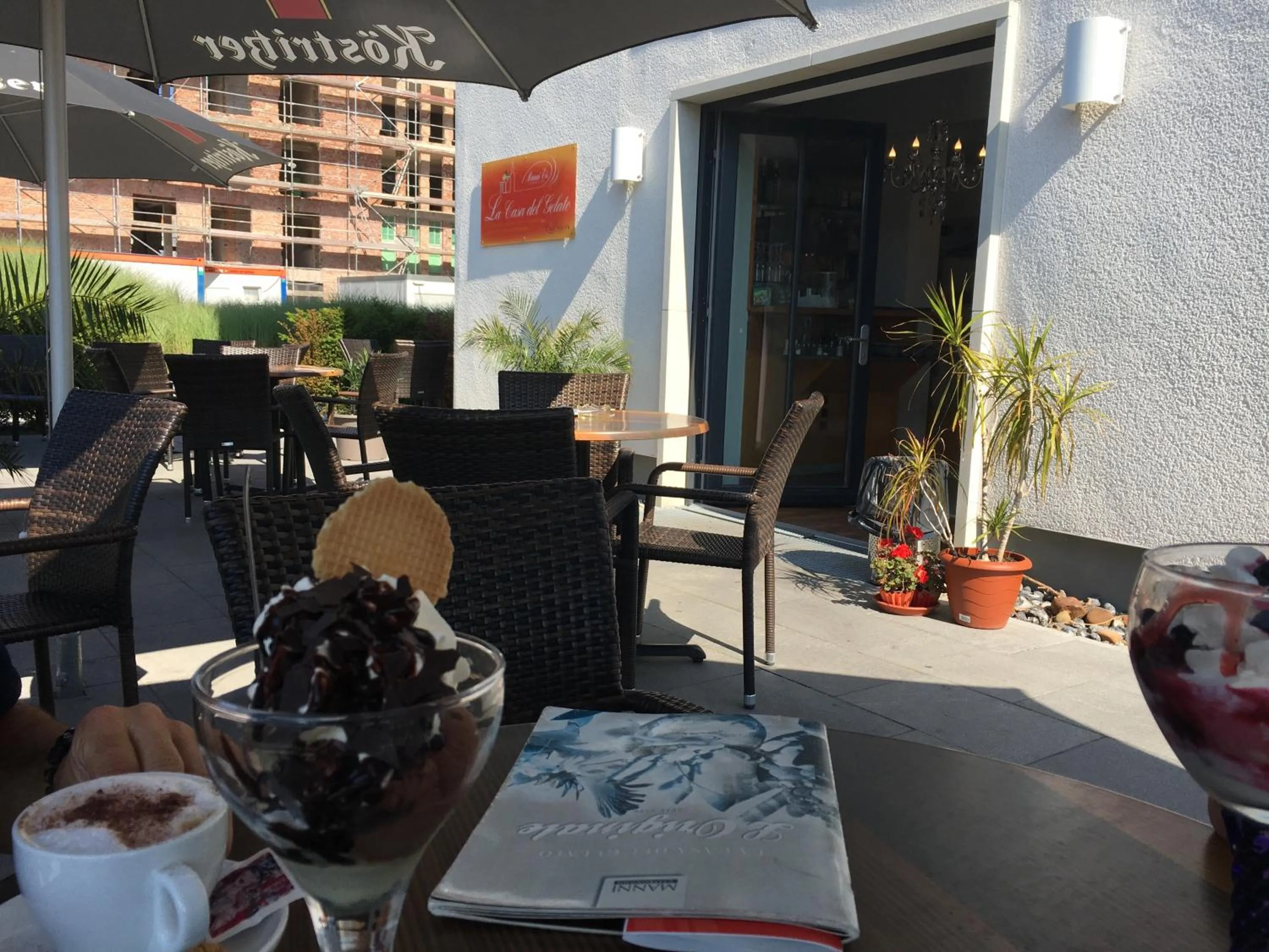 Restaurant/places to eat in Prora Solitaire Apartment mit Meerblick Block 2