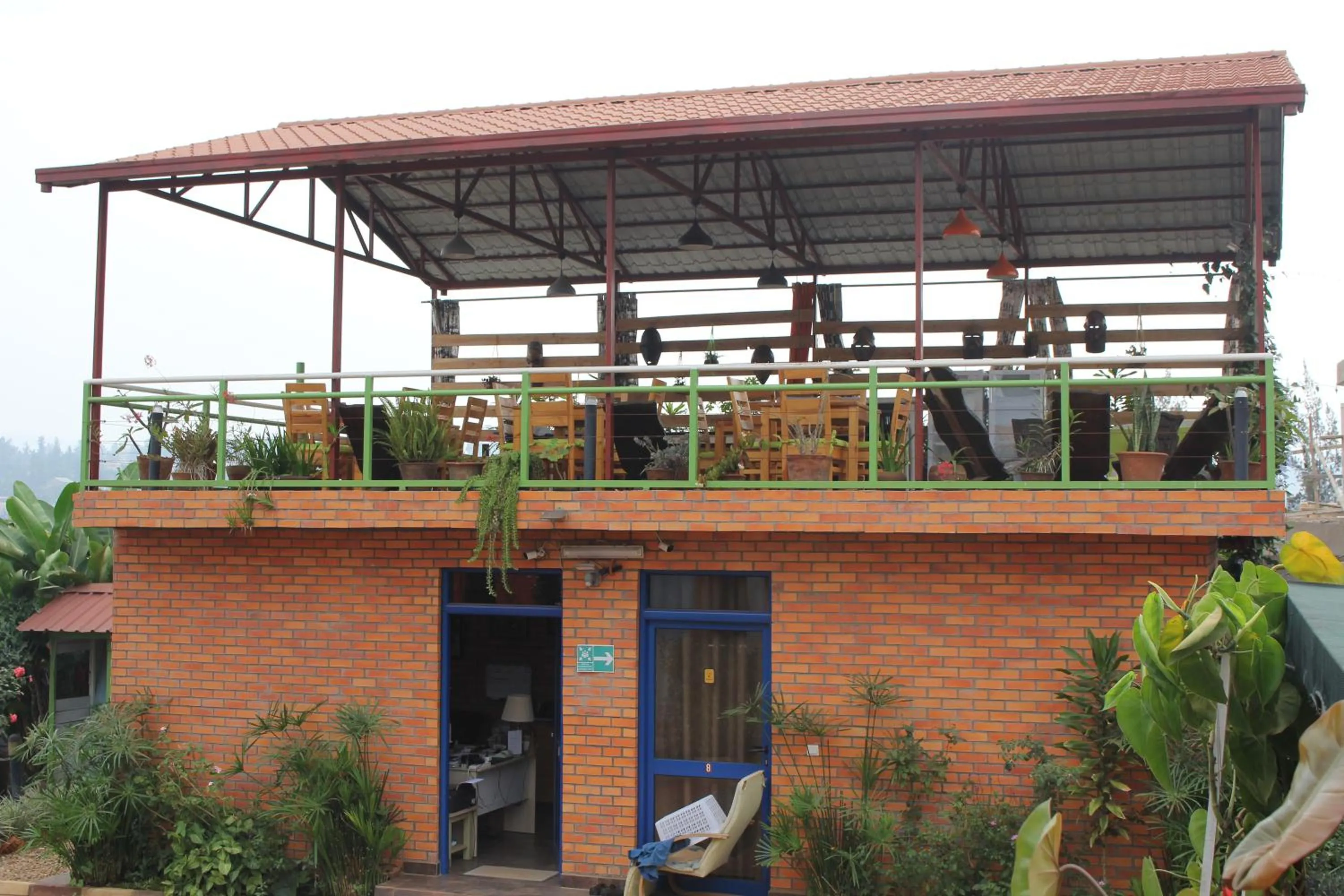 Patio in Umusambi B&B