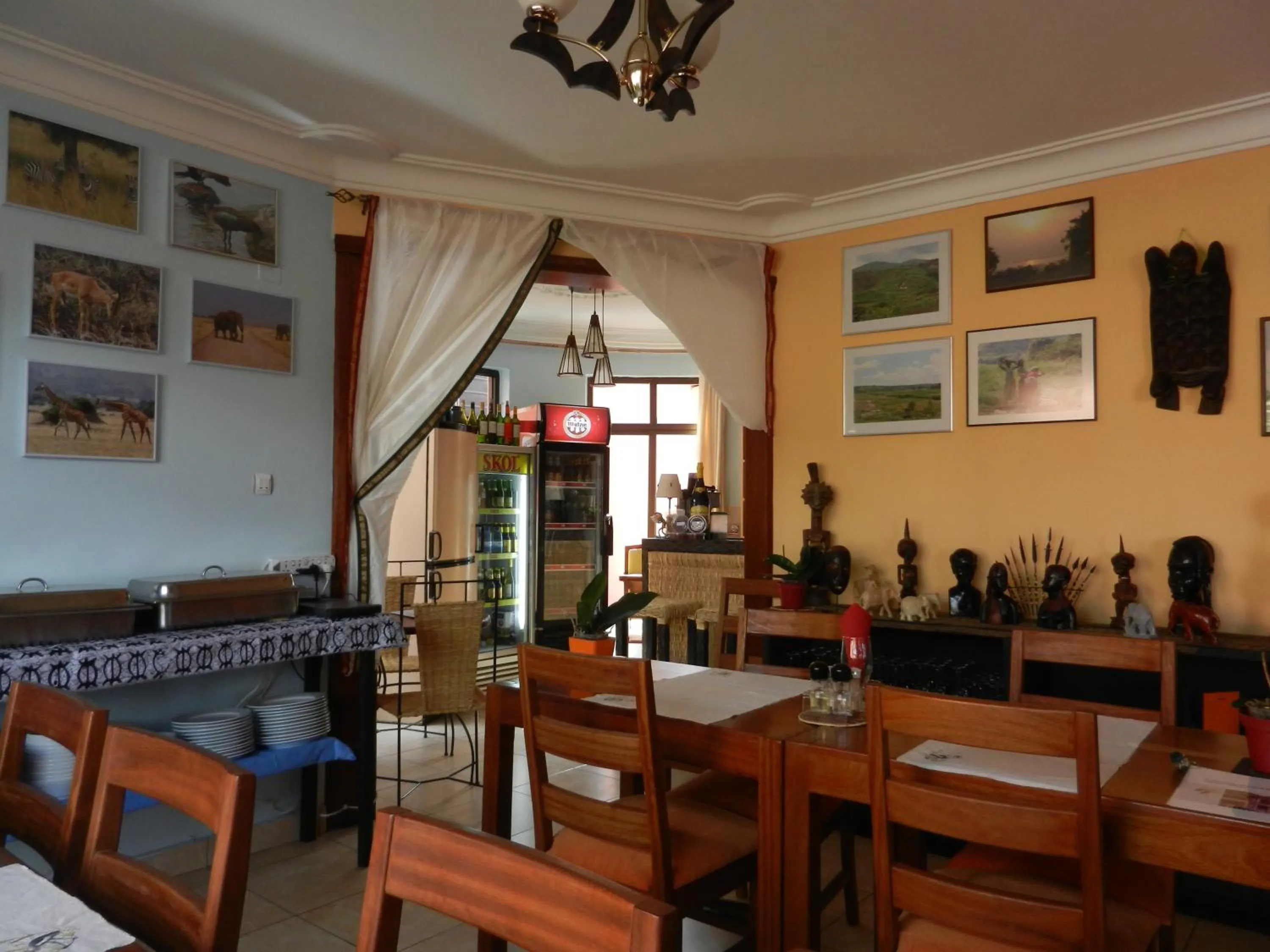 Food and drinks in Umusambi B&B