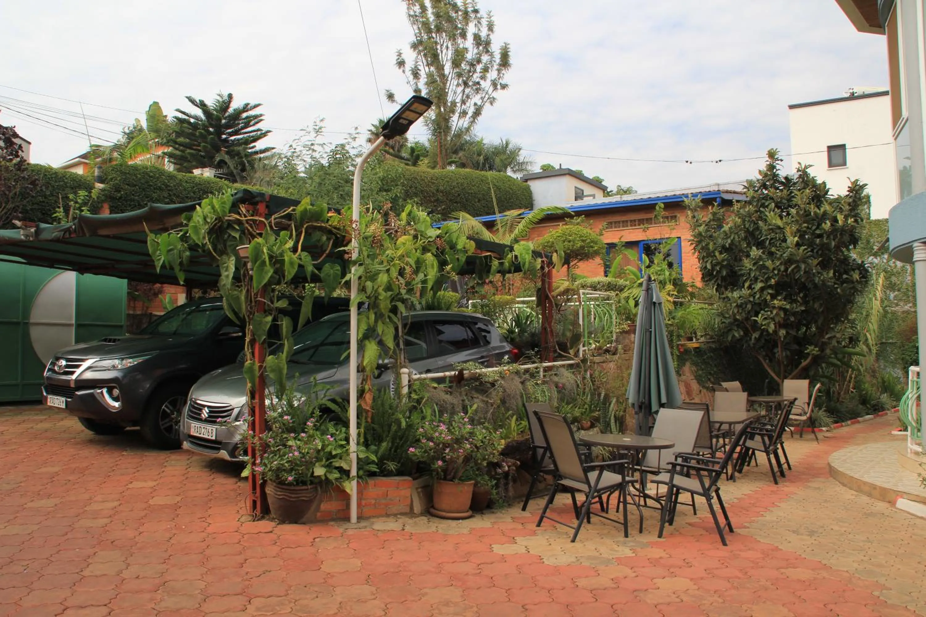 Patio in Umusambi B&B
