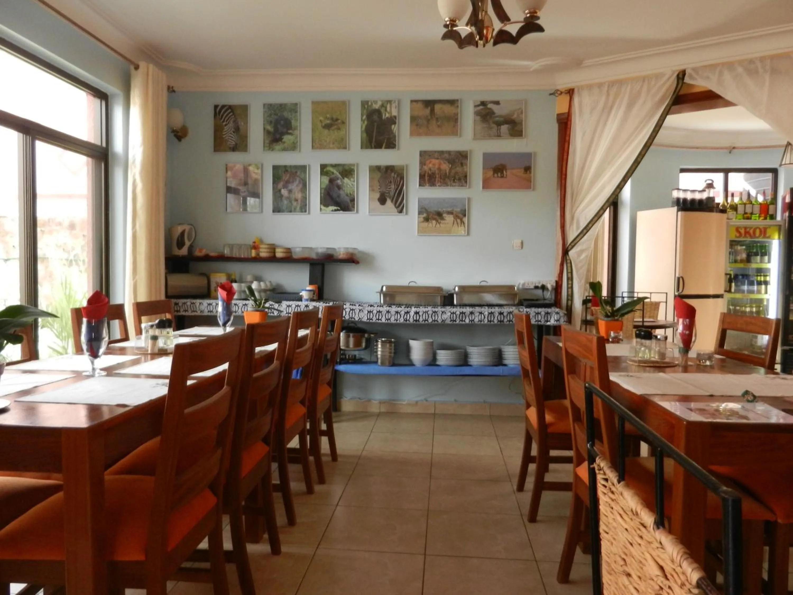 Food and drinks in Umusambi B&B