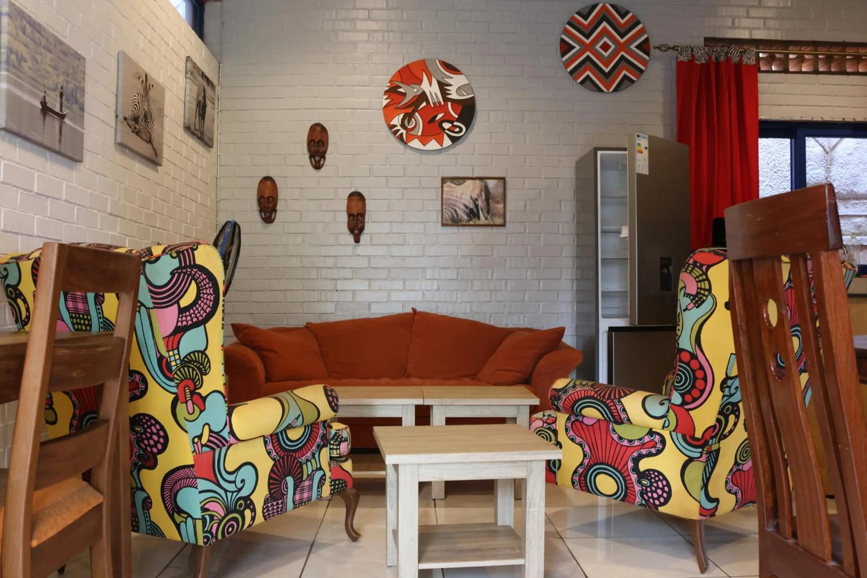 Seating area in Umusambi B&B