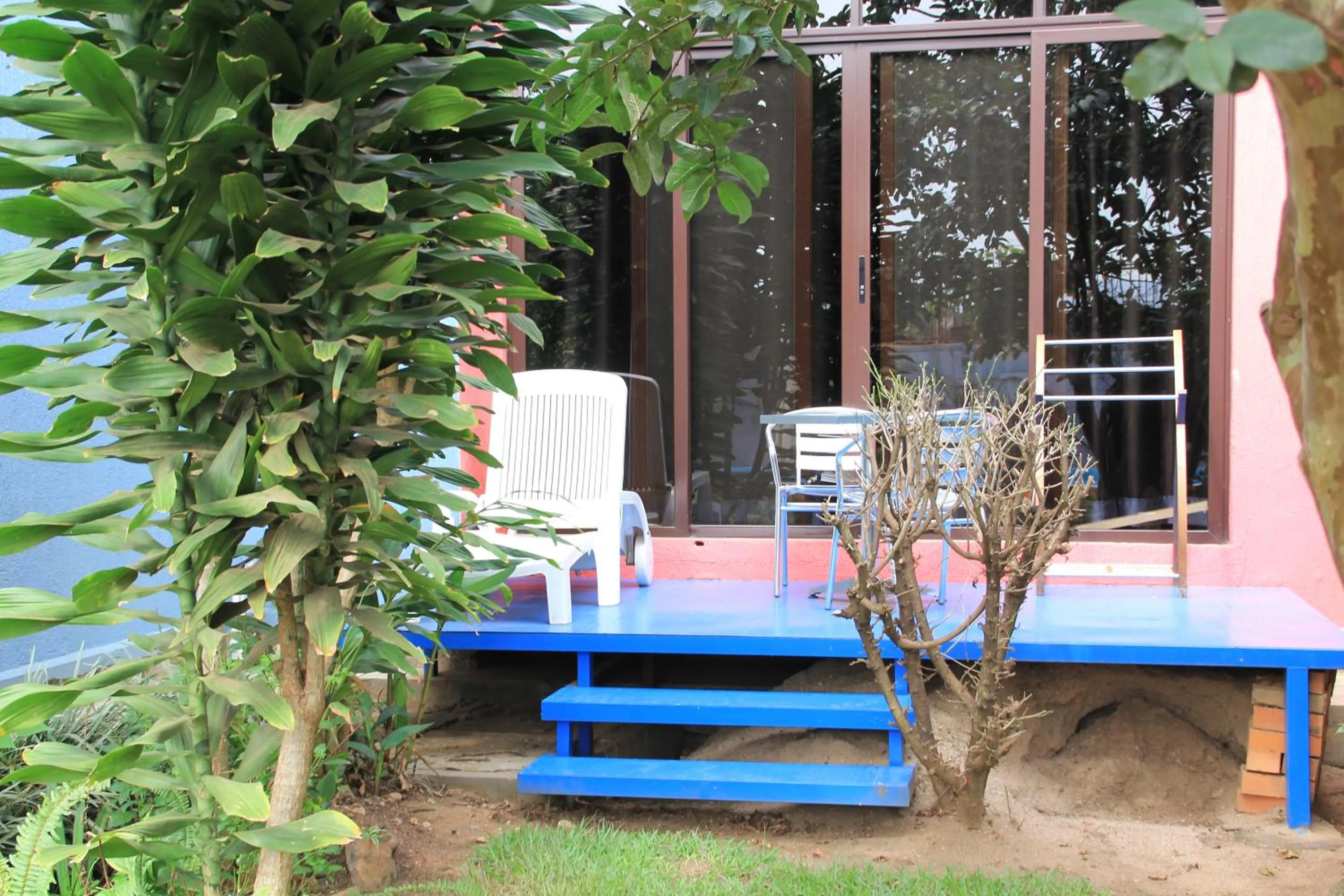 Patio in Umusambi B&B