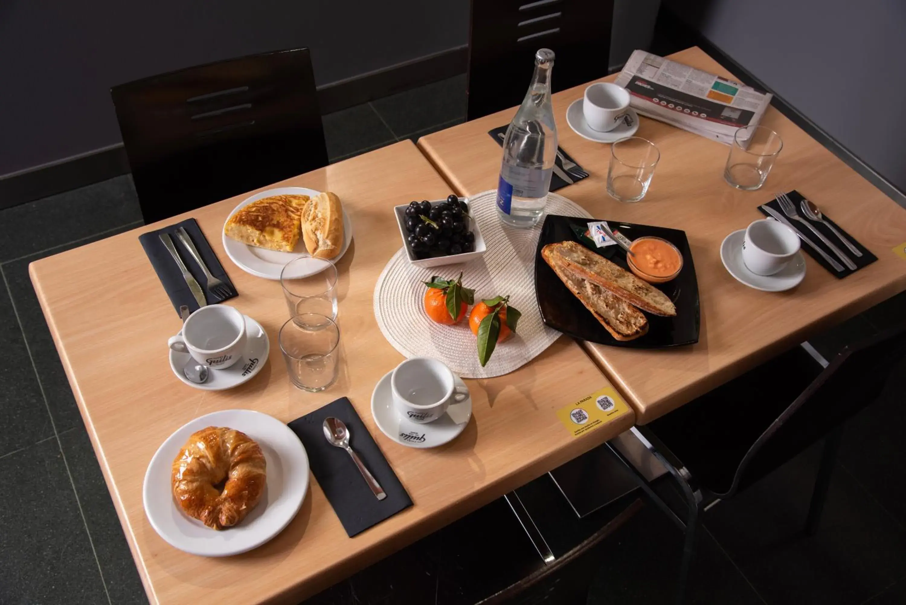 Breakfast in Hotel La Parada Breakfast in Hotel La Parada