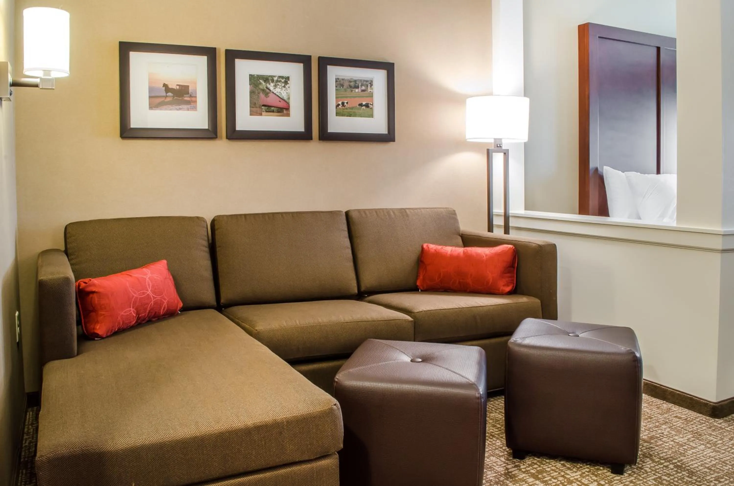 Living room in Comfort Suites Manheim - Lancaster