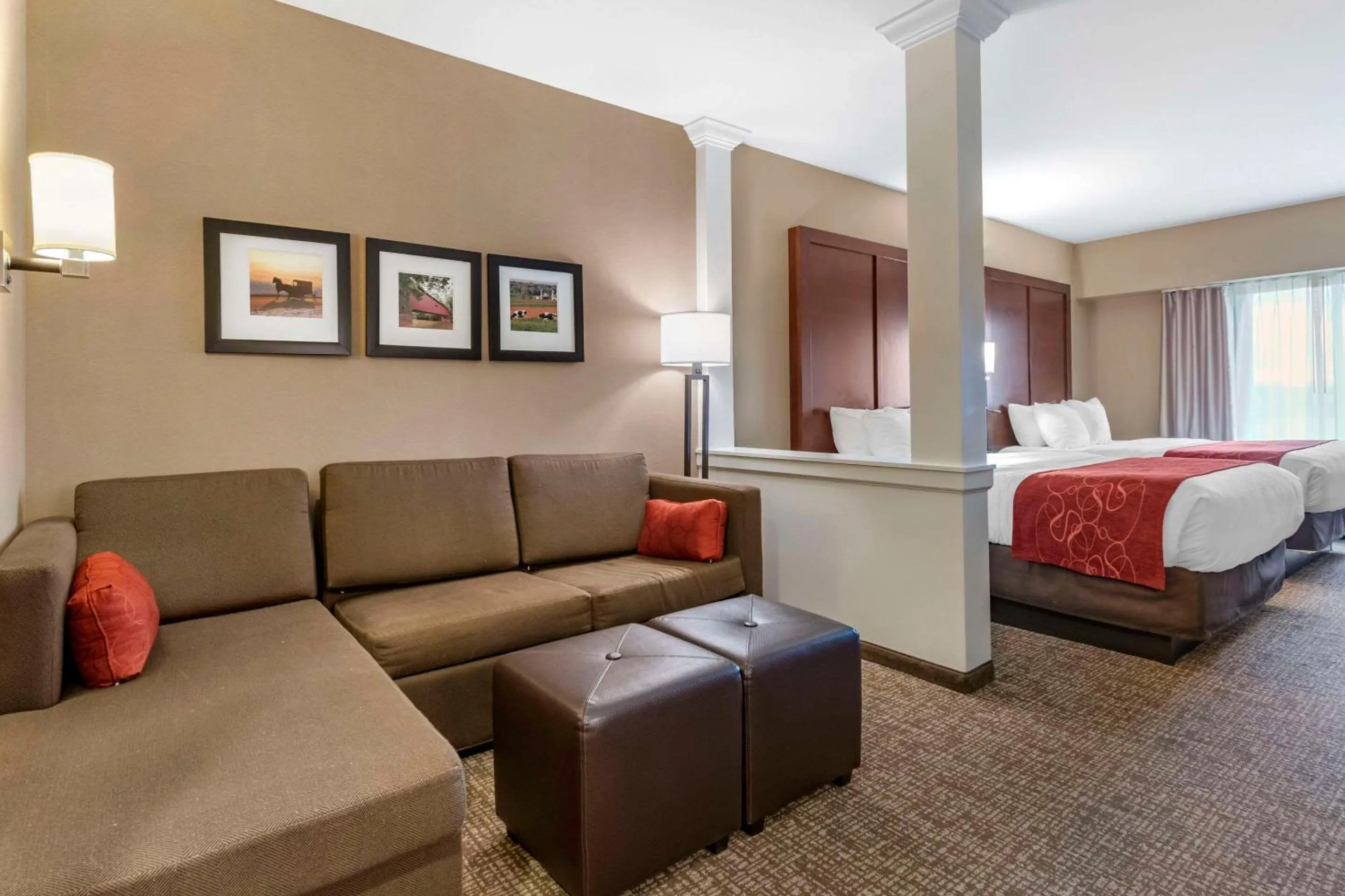 Bedroom, Bed in Comfort Suites Manheim - Lancaster