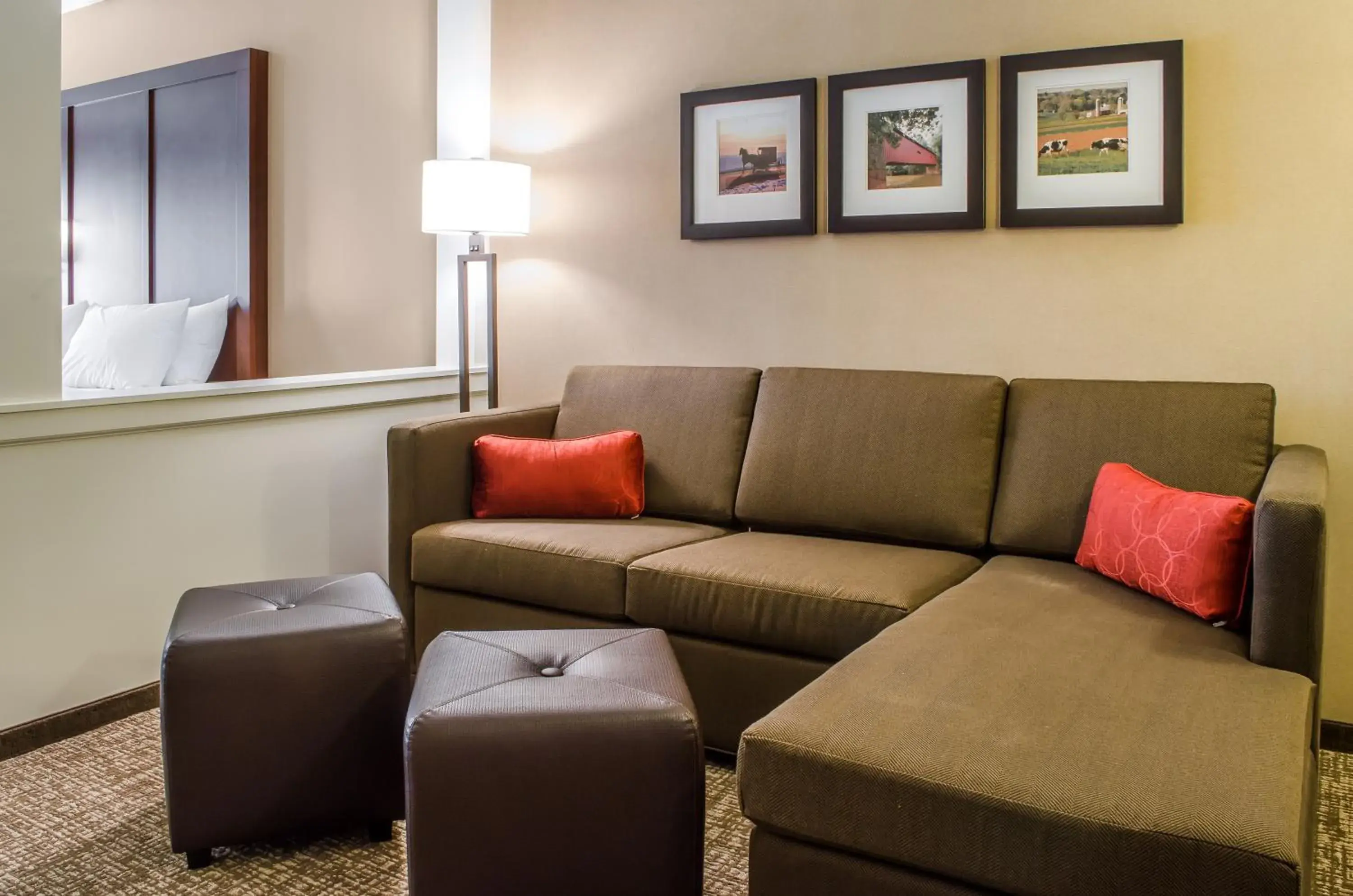 Queen Suite in Comfort Suites Manheim - Lancaster Queen Suite in Comfort Suites Manheim - Lancaster