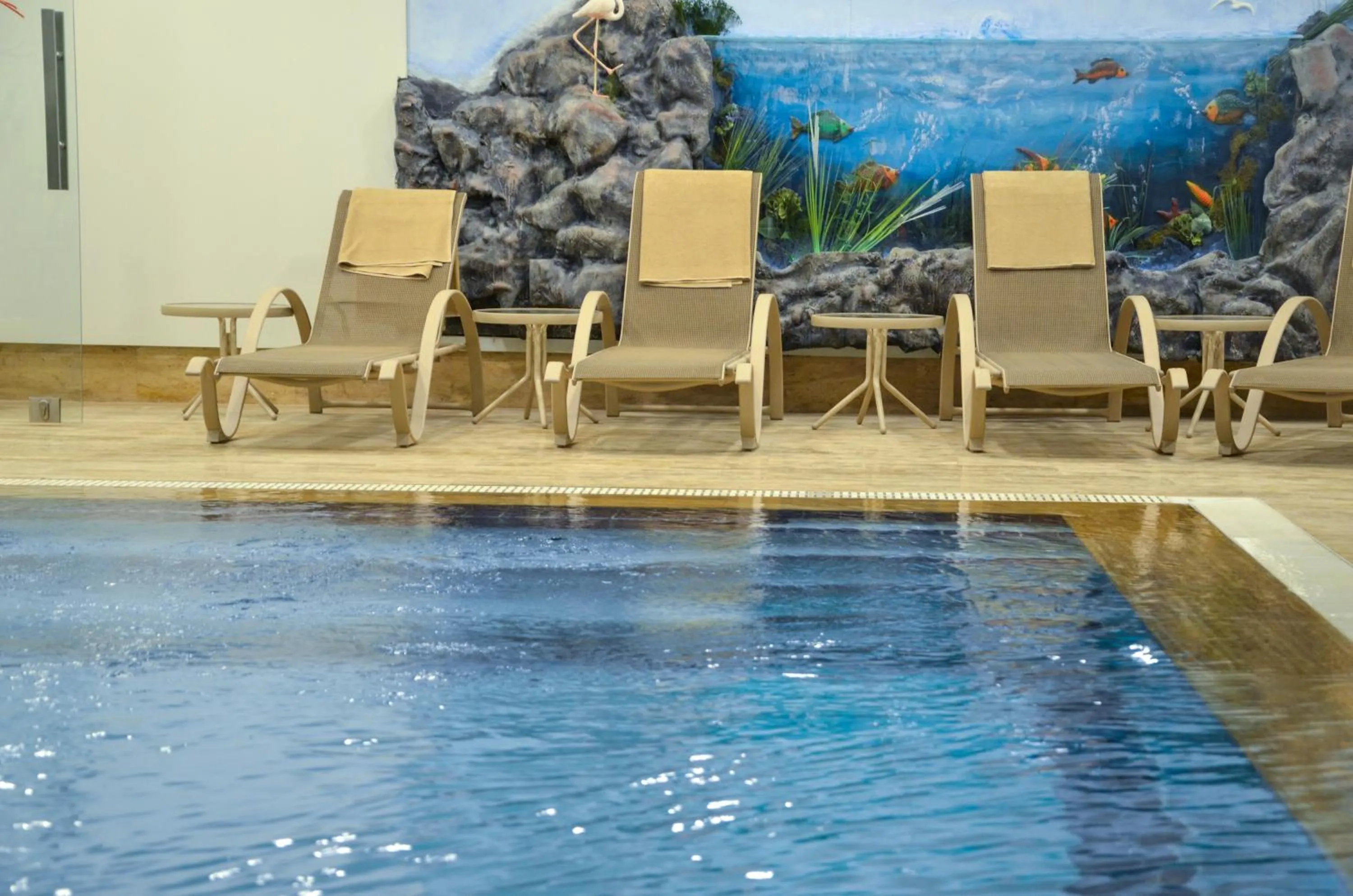 Swimming pool in Bacacan Otel