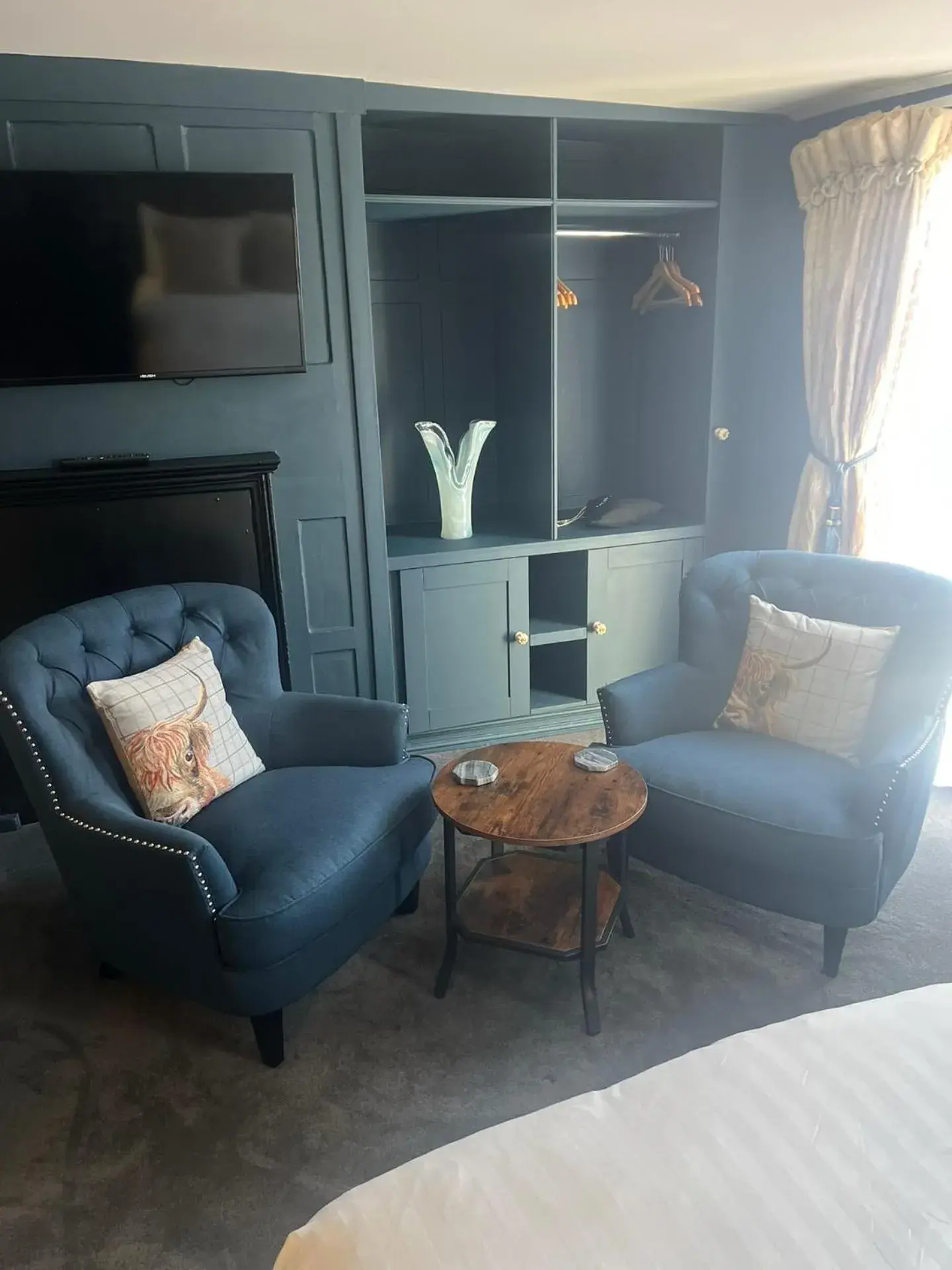 Seating area, Bed in Colchester Boutique Hotel Seating area, Bed in Colchester Boutique Hotel