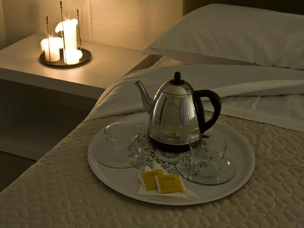 Coffee/tea facilities, Bed in Domus Roma