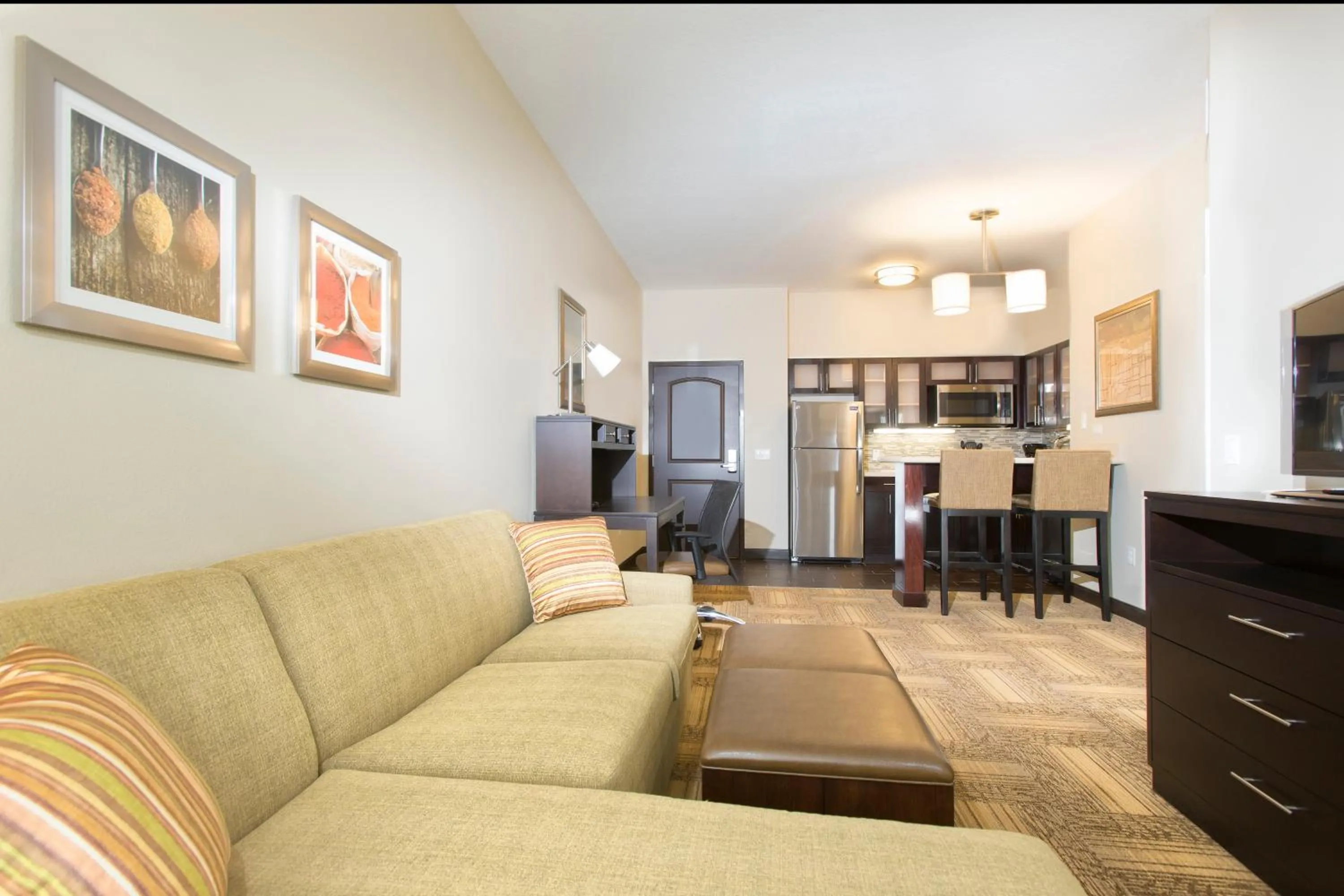 Photo of the whole room in Staybridge Suites Orlando at SeaWorld by IHG - Free Breakfast & Shuttle to SeaWorld Parks