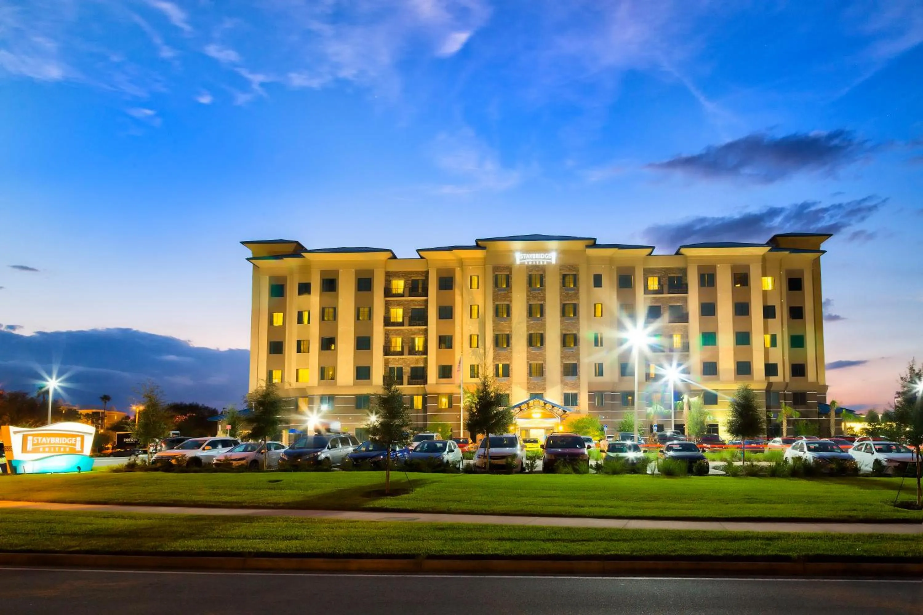 Property building in Staybridge Suites Orlando at SeaWorld by IHG - Free Breakfast & Shuttle to SeaWorld Parks