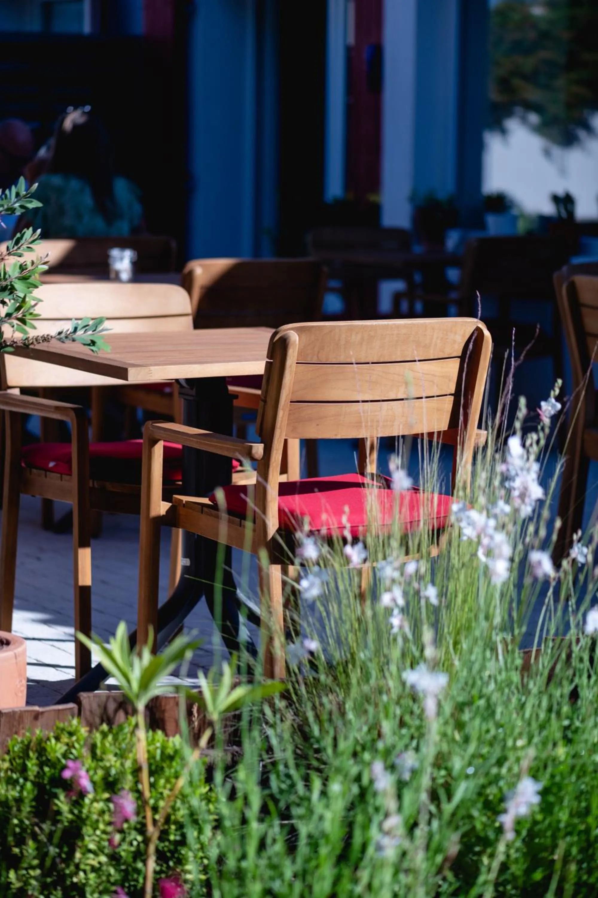 Dining area in Les Volets Rouges - Hôtel Cassis - Situé dans le Parc National des Calanques