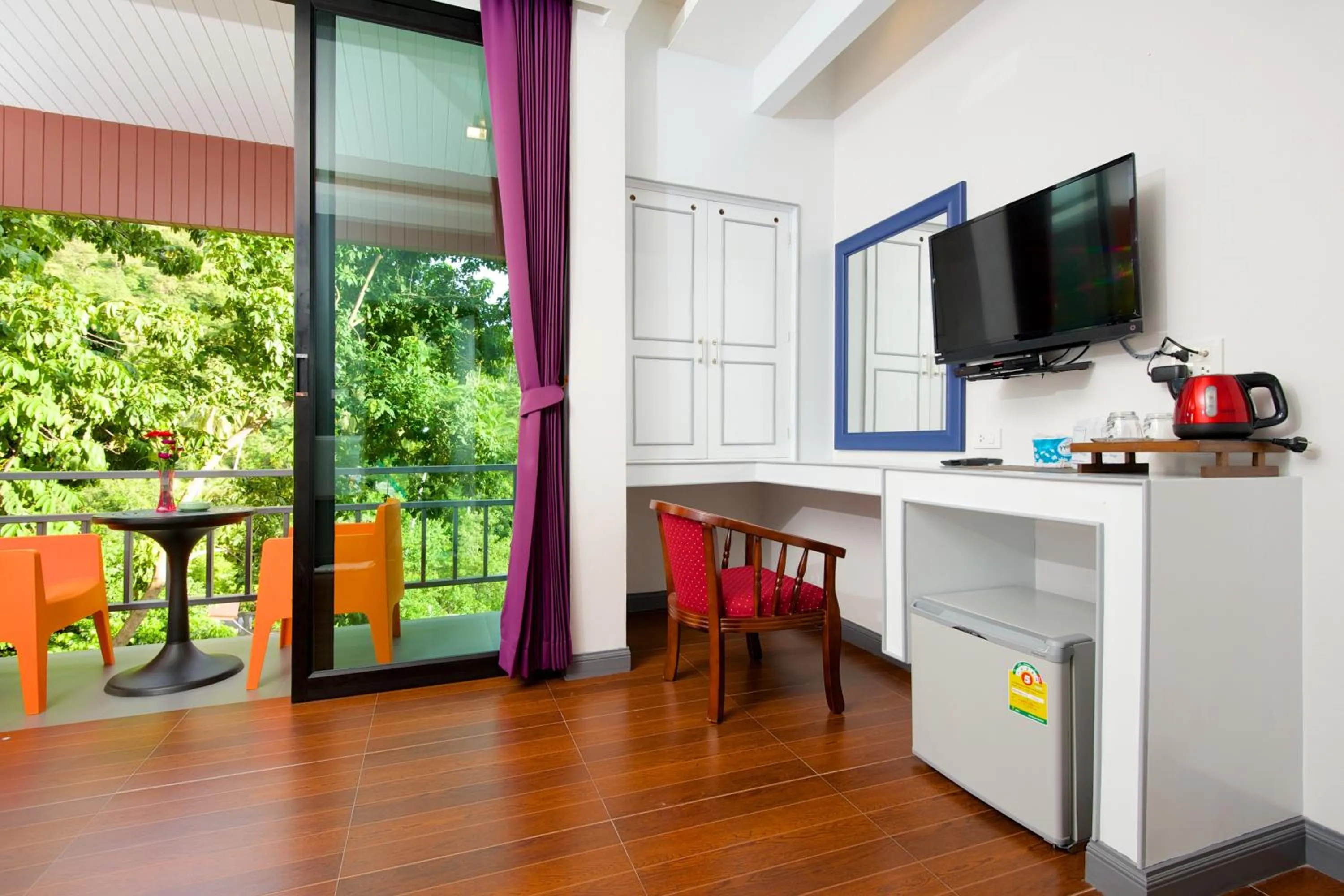 TV and multimedia in Balcony Villa