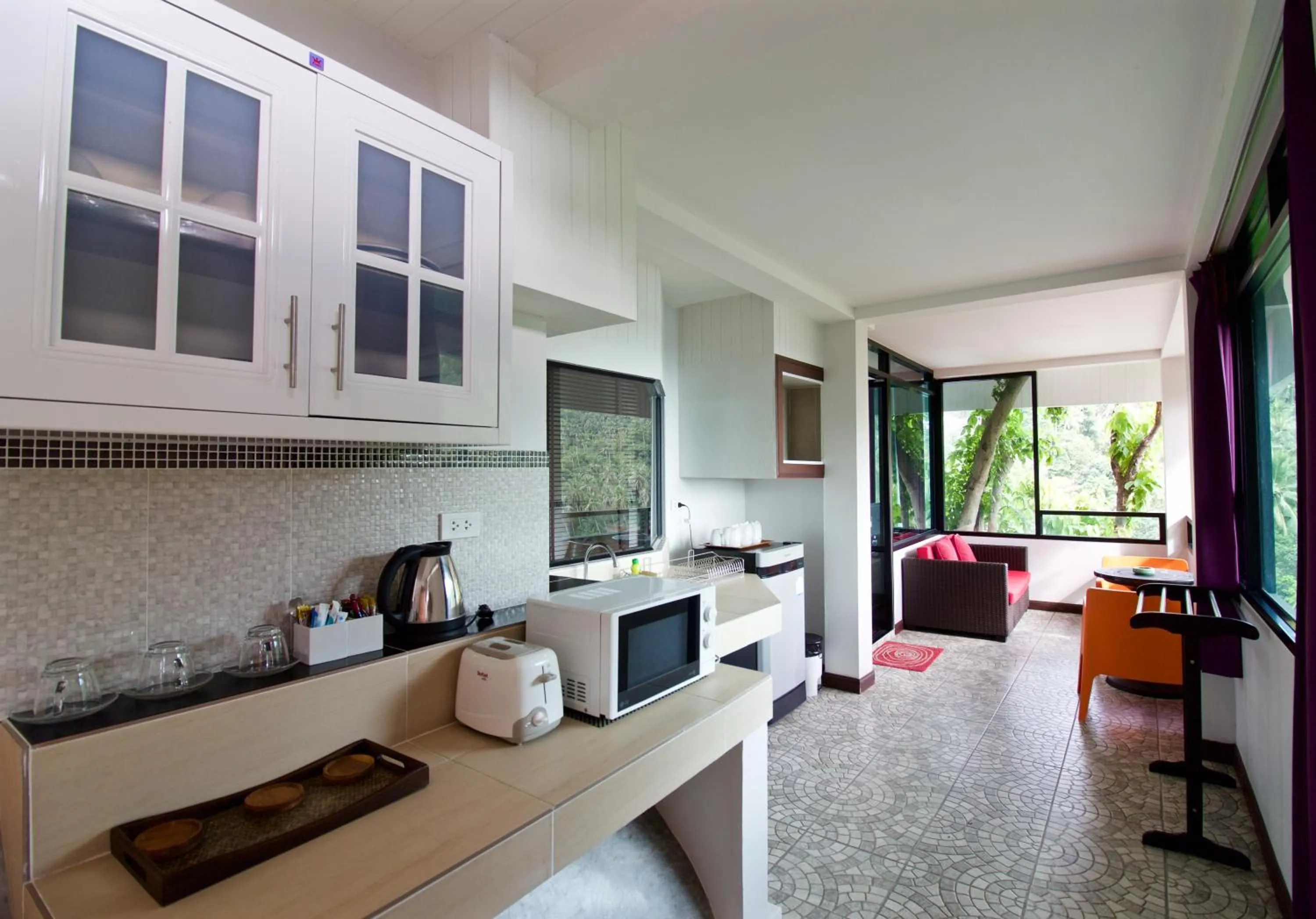 Kitchen or kitchenette in Balcony Villa