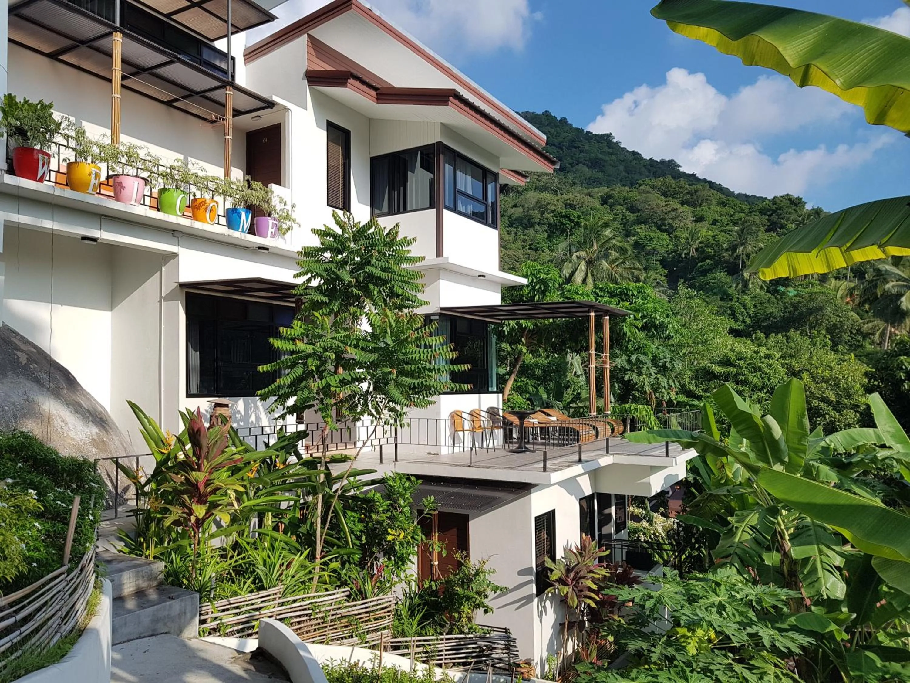 Property building in Balcony Villa