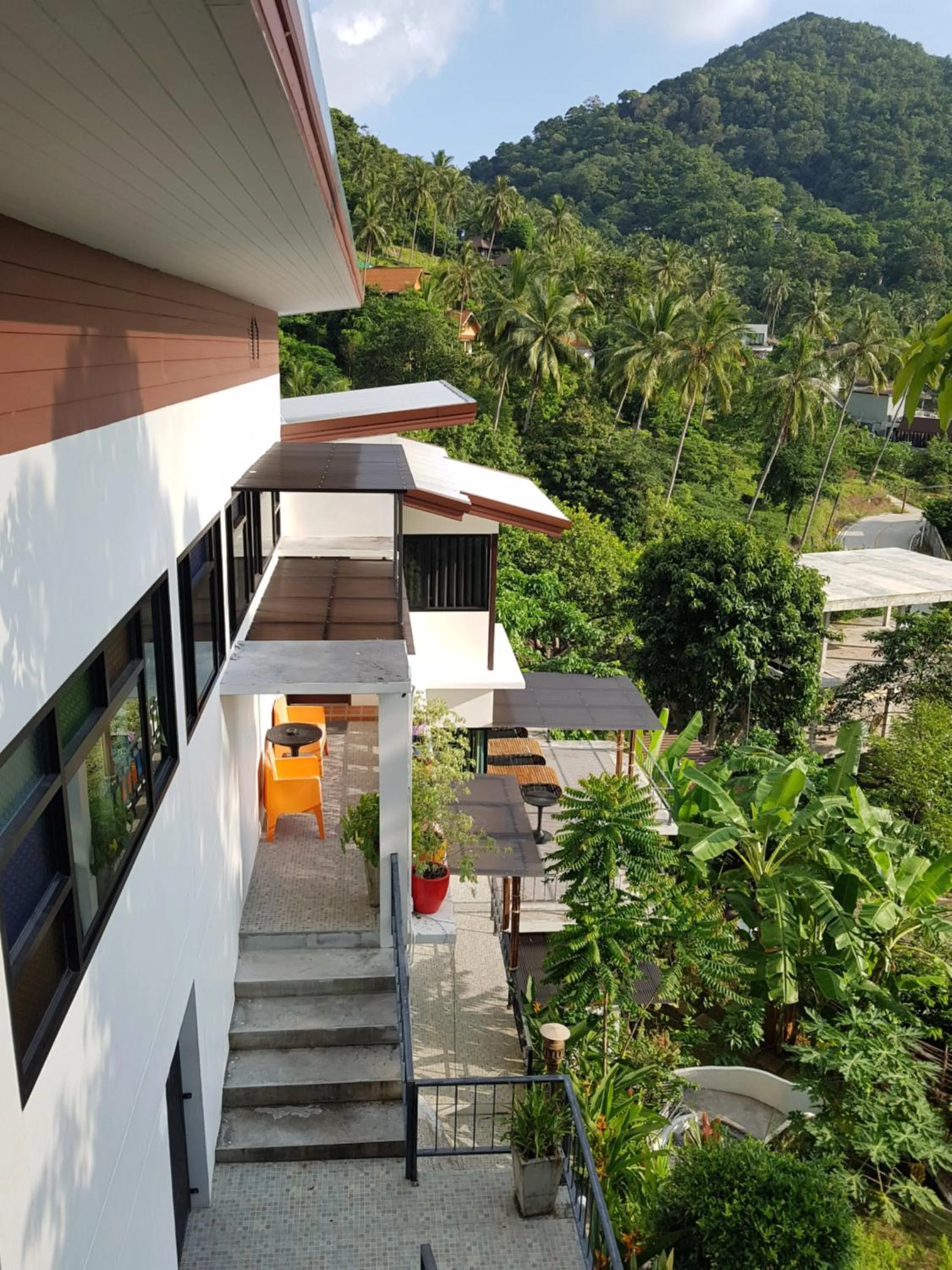 Garden view in Balcony Villa