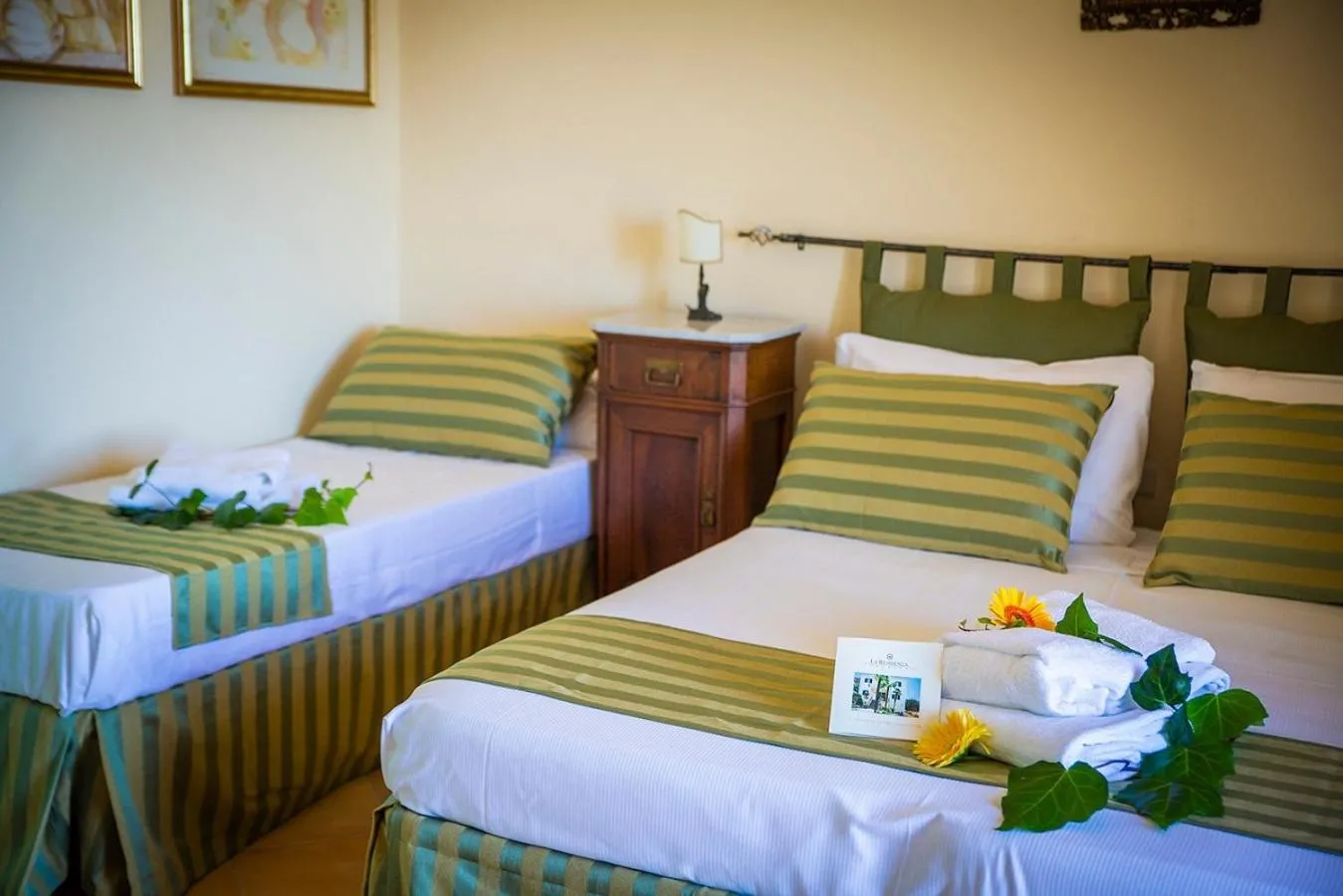 Quadruple Room with Private External Bathroom in B&B La Residenza Torchiara