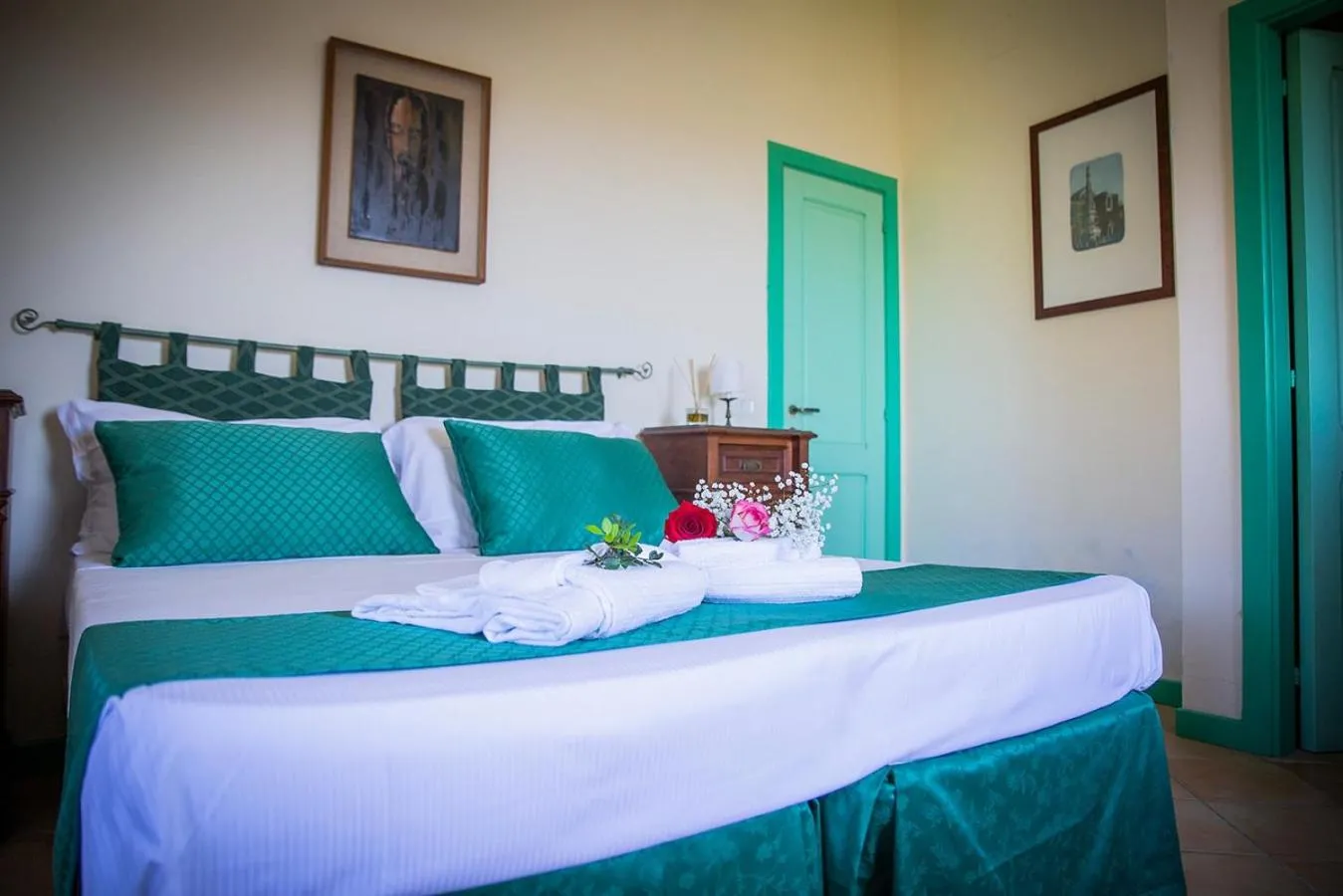 Double or Twin Room with Private External Bathroom in B&B La Residenza Torchiara