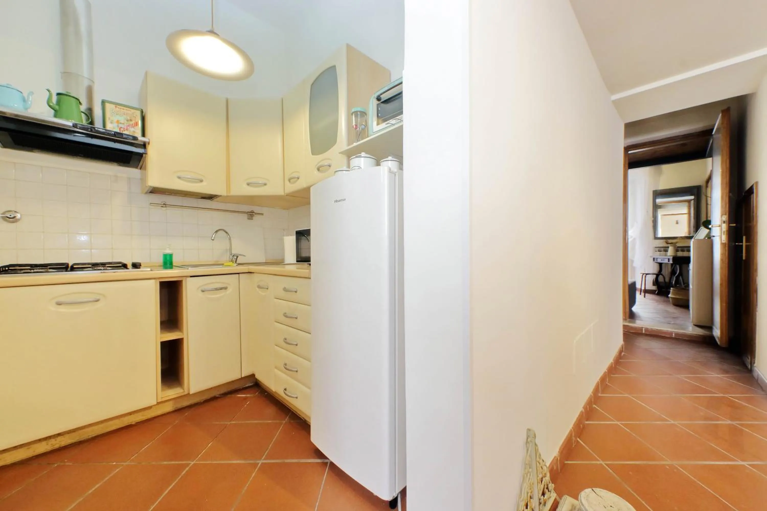 Kitchen or kitchenette in Bellezza Al Colosseo - B&B & Apts