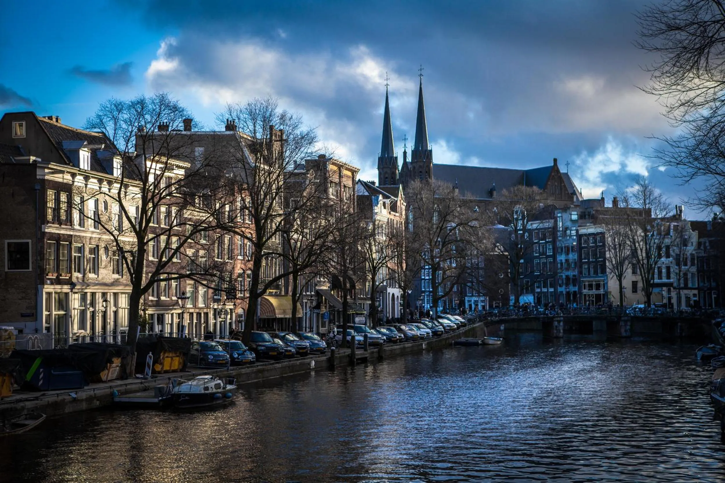 Street view in B&B Singel Amsterdam Centre