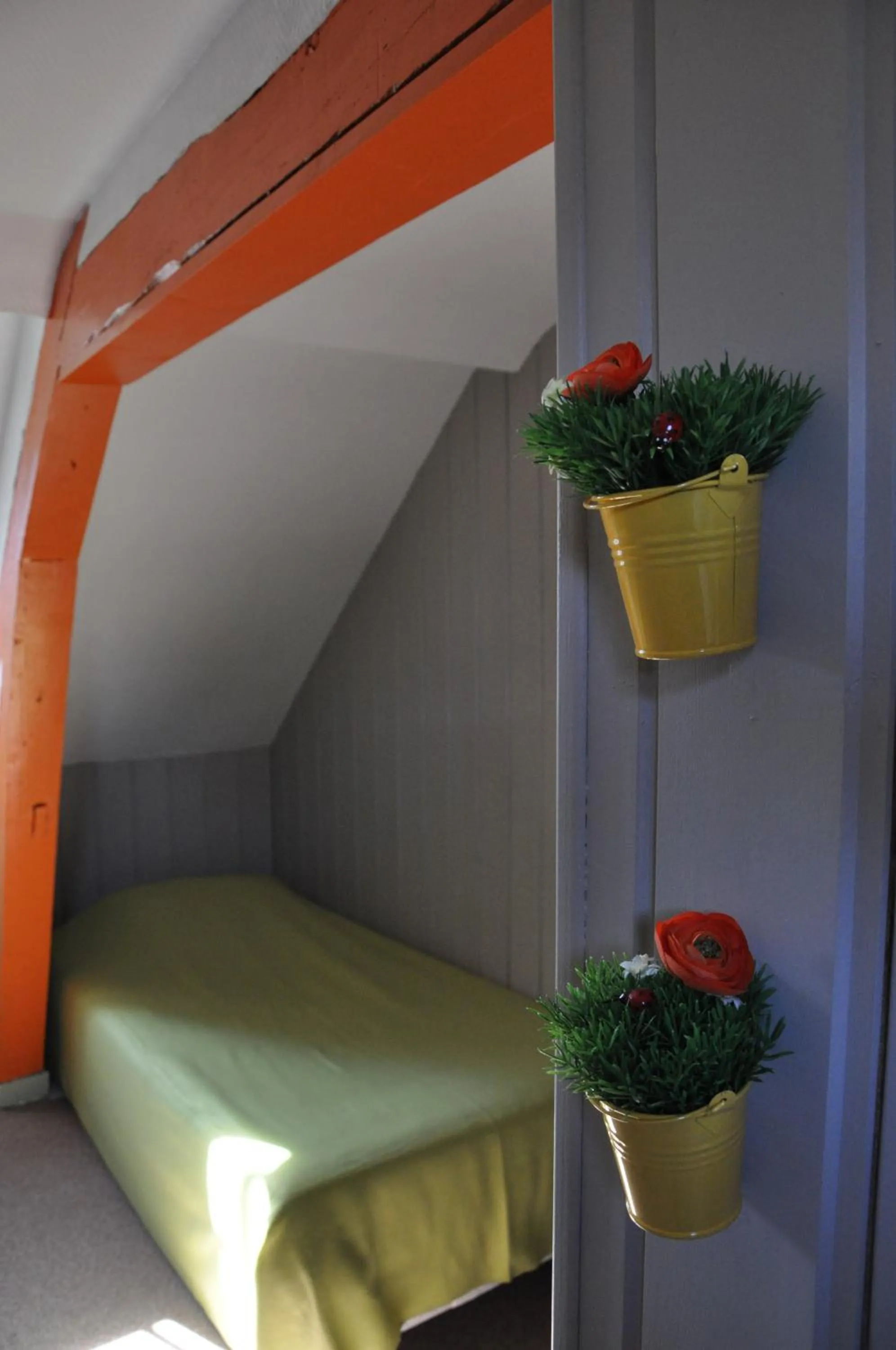 Bedroom, Bed in Logis - Hotel & Restaurant La Corne d 'Abondance