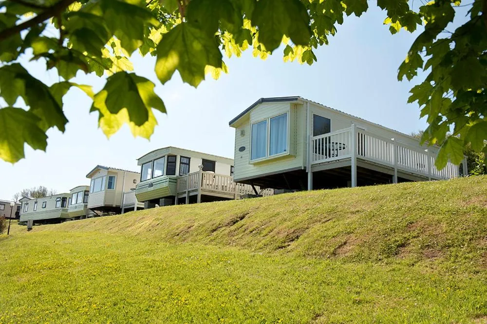 Property building in Widemouth Bay Caravan Park