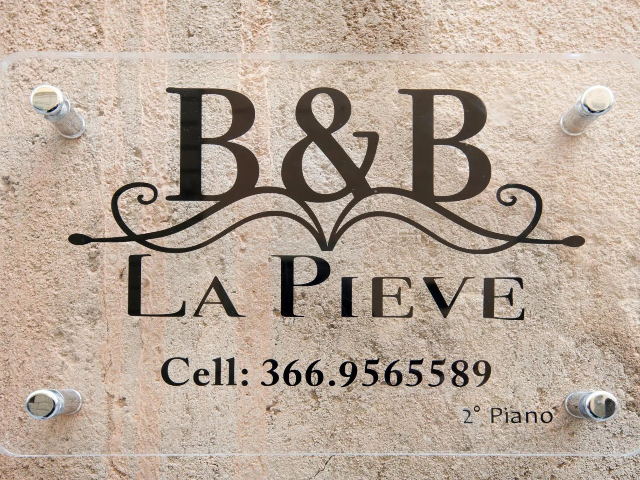 Property logo or sign in La Pieve