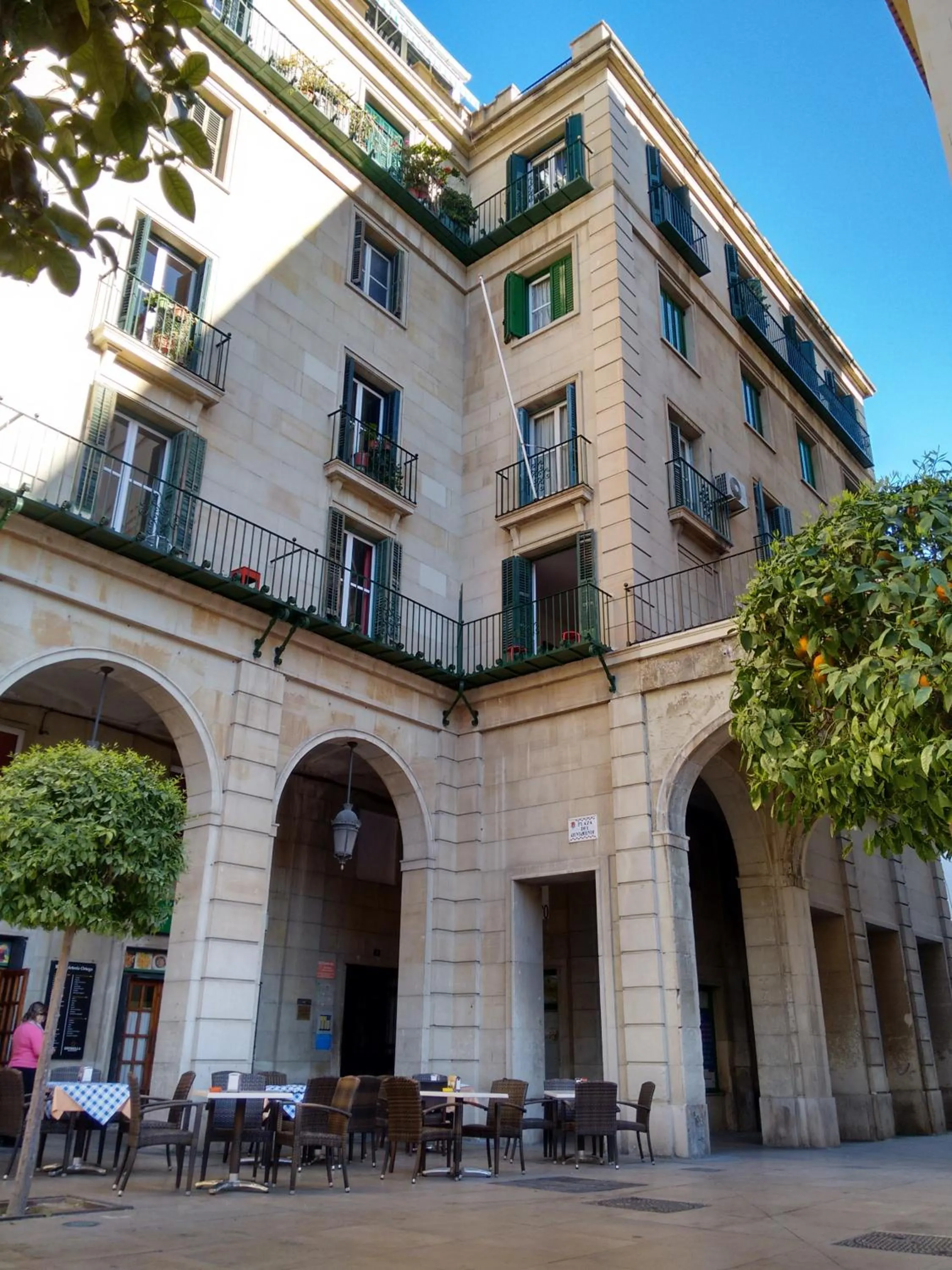 Facade/entrance in Old Center Inn Alicante
