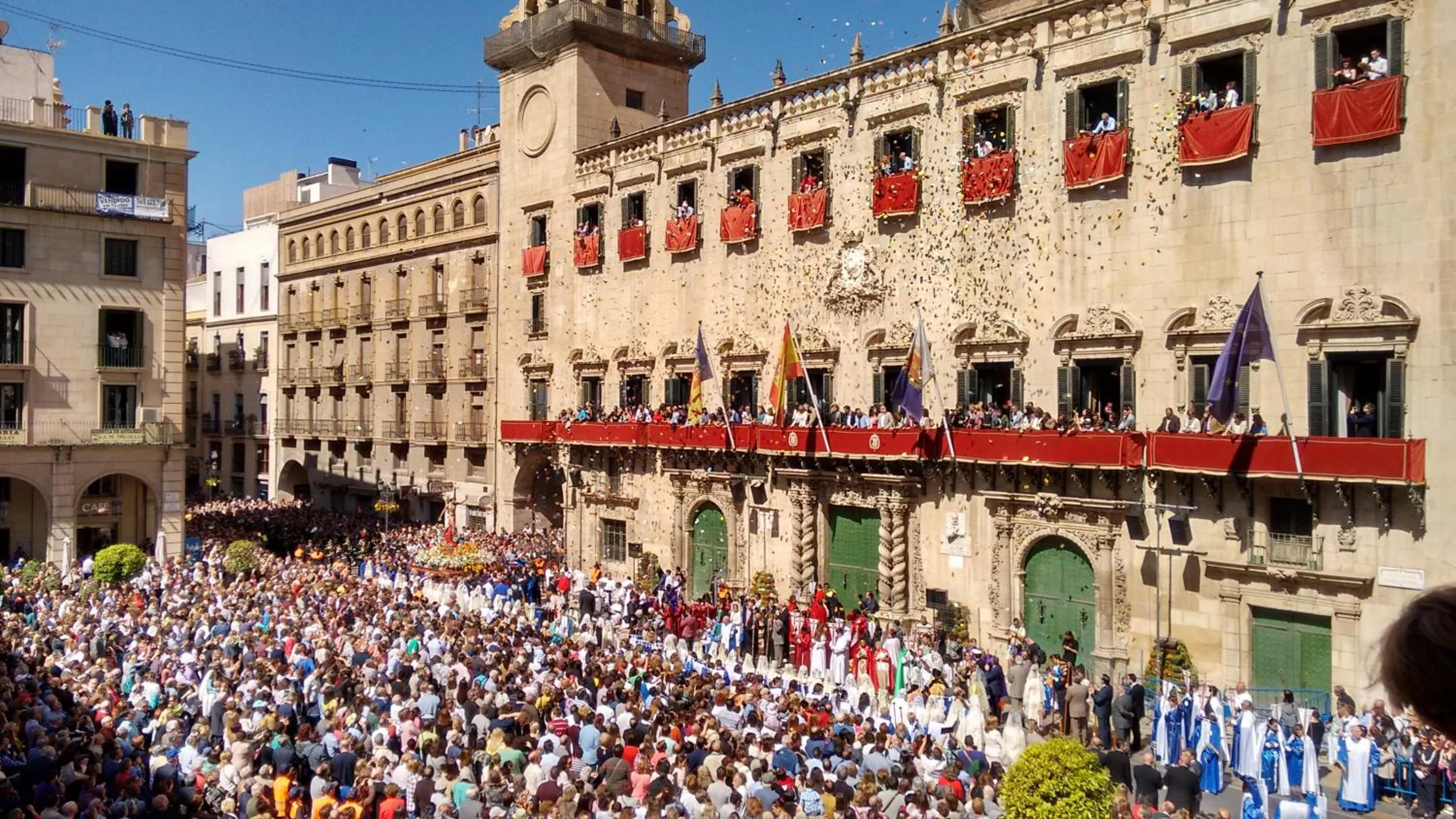 Landmark view in Old Center Inn Alicante