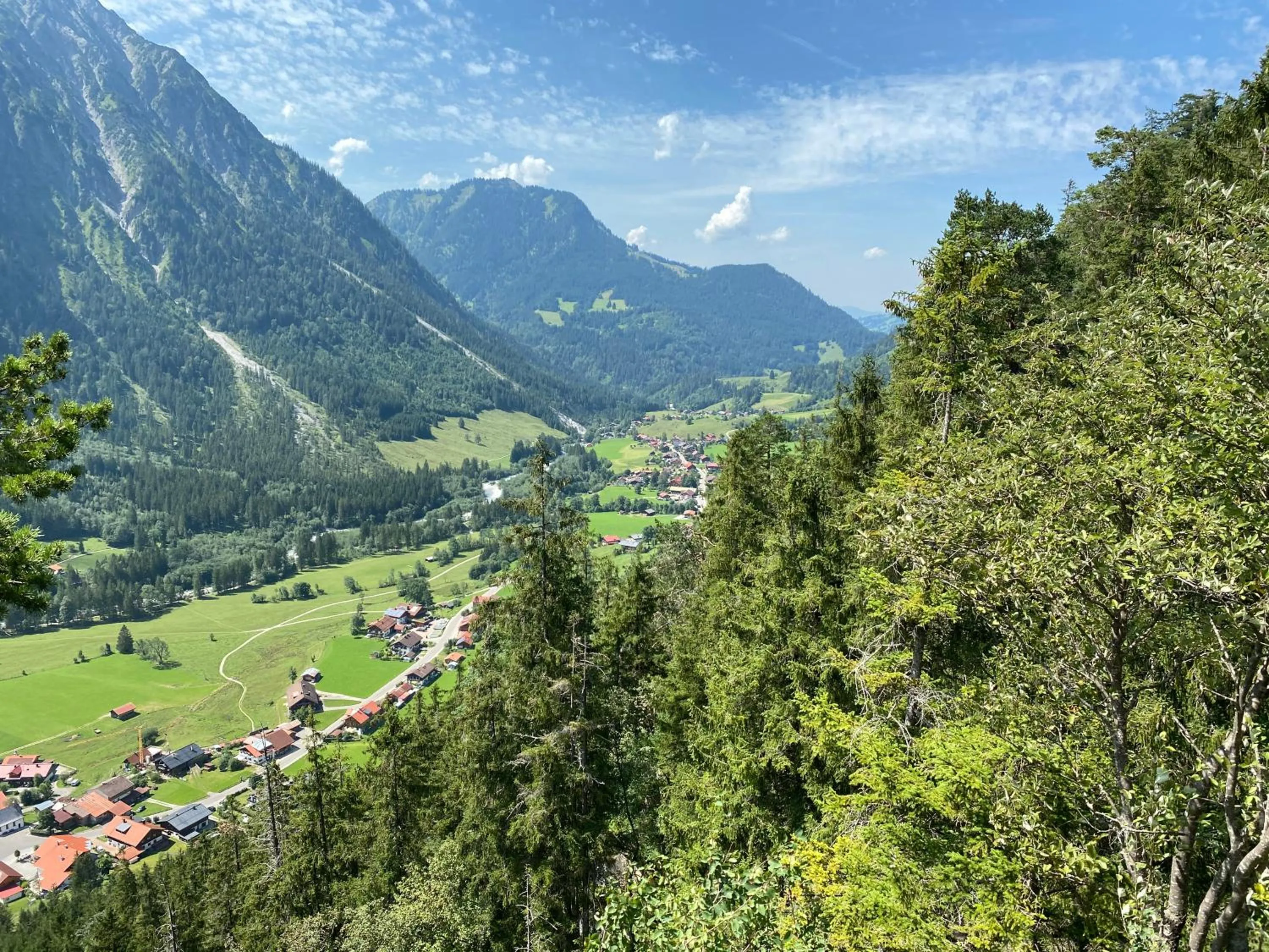 Natural landscape in Bergsteiger-Hotel "Grüner Hut"