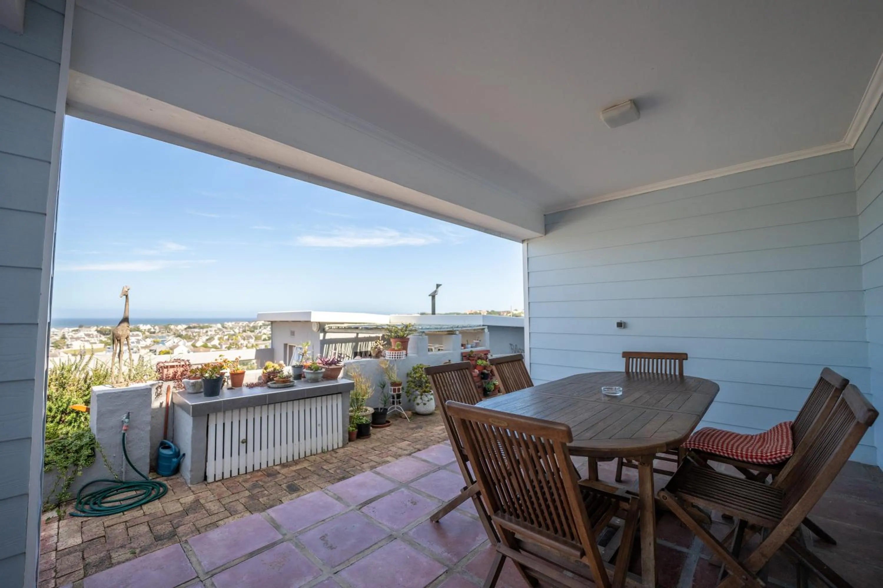 Patio in The Lookout Guest House