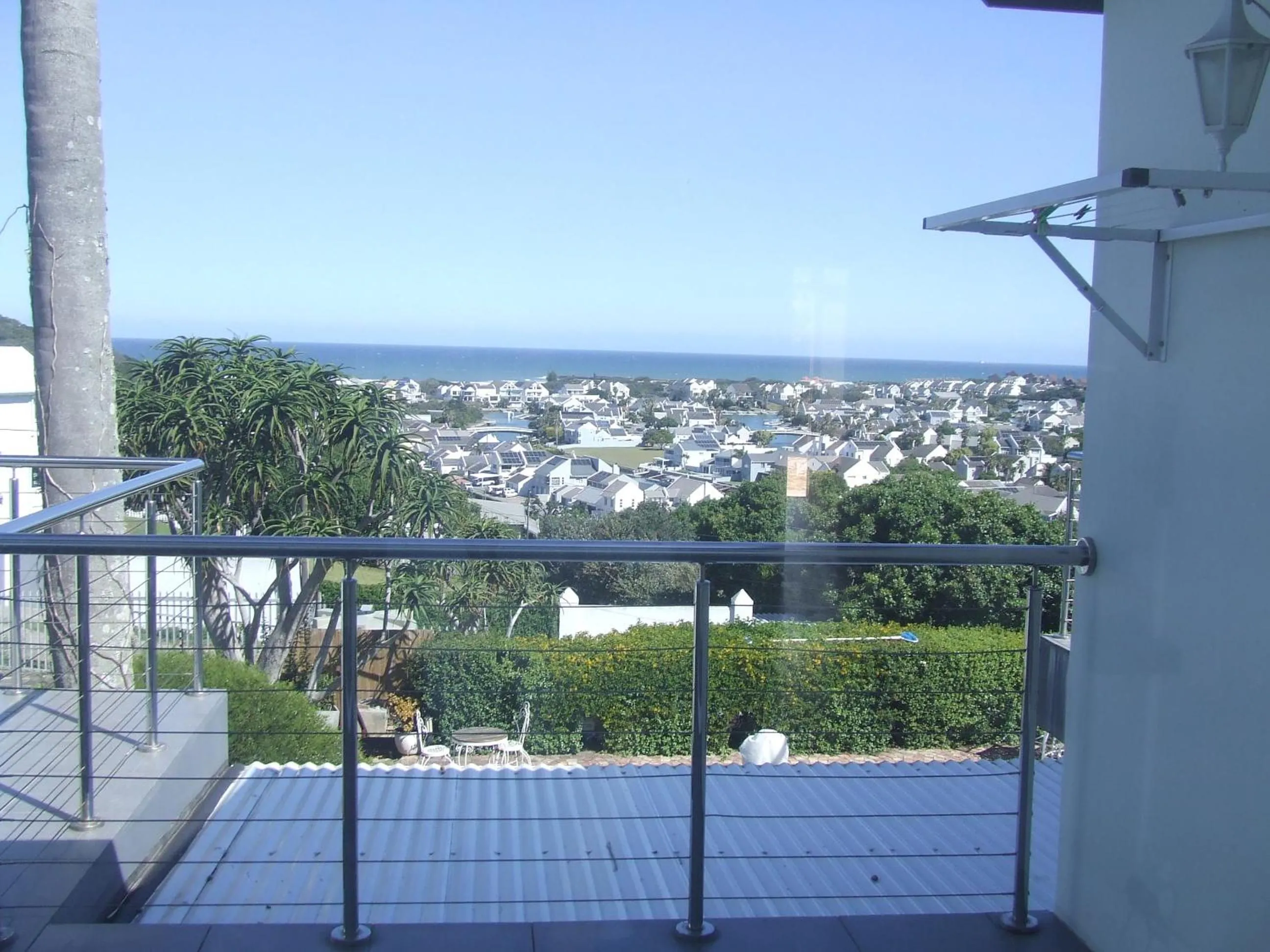 Garden view in The Lookout Guest House