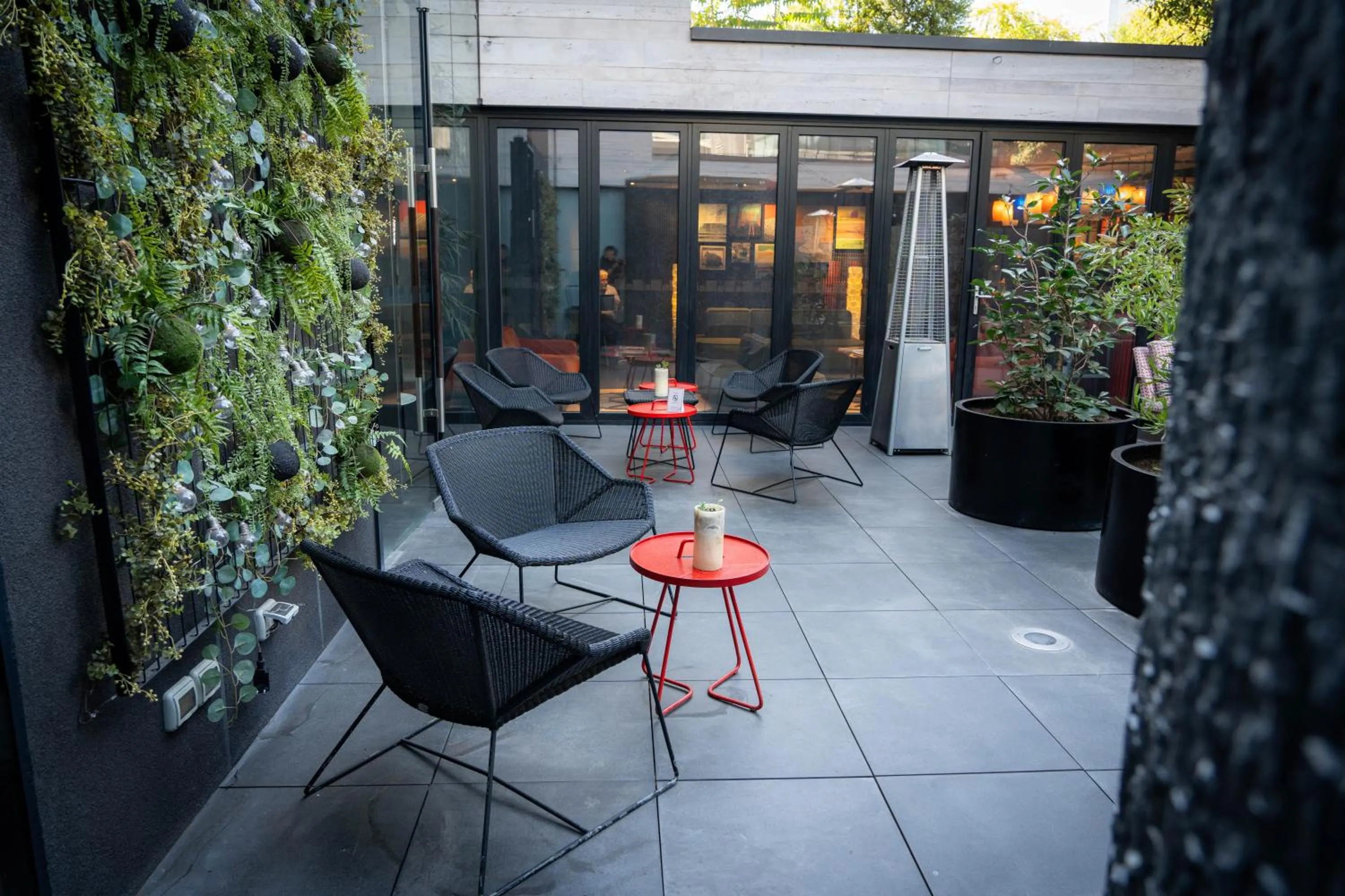 Patio in Ladera Boutique Hotel