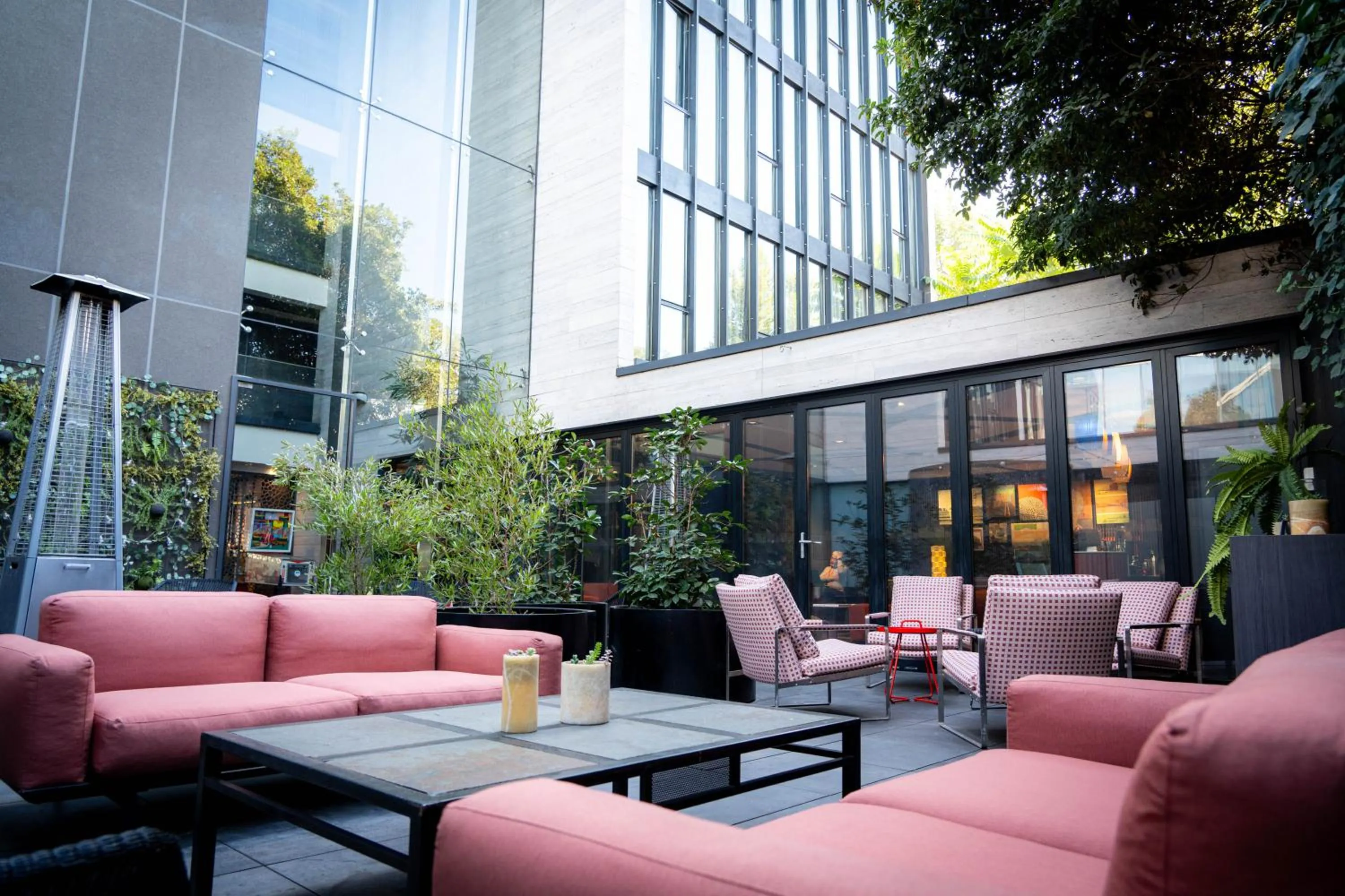 Patio in Ladera Boutique Hotel