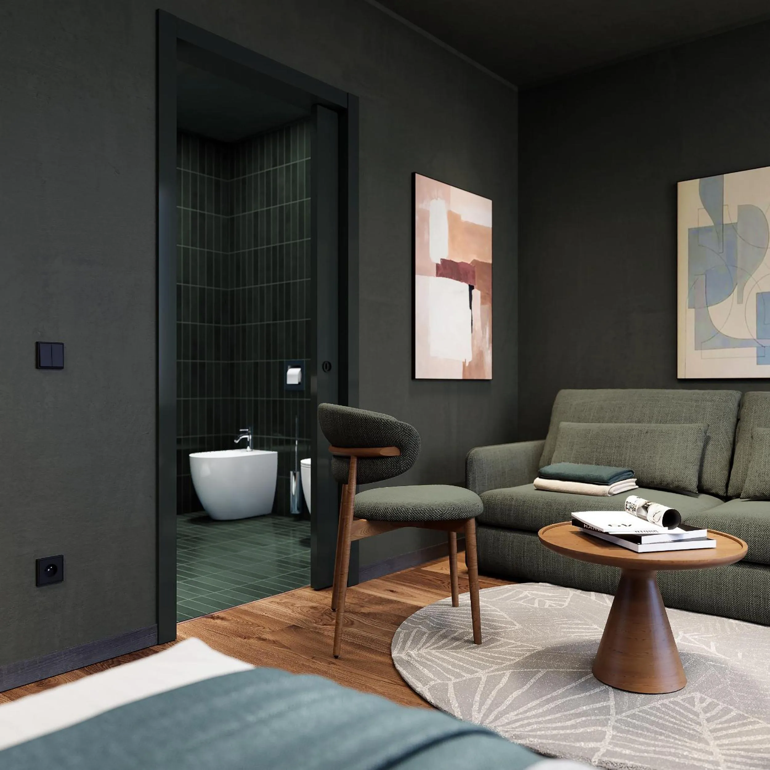 Living room in Boutique Hotel Villa Alberta