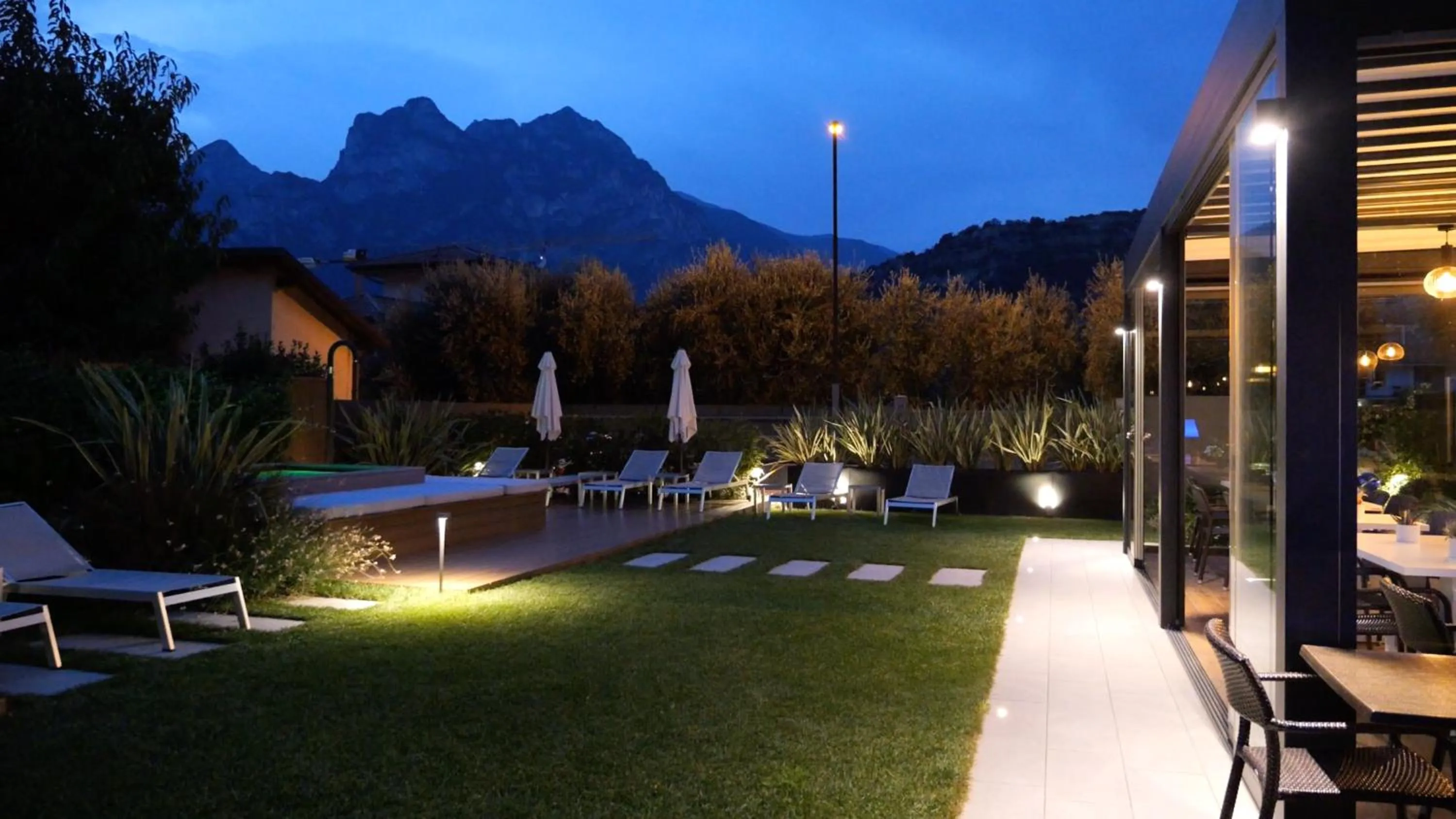 Garden view in Boutique Hotel Villa Alberta