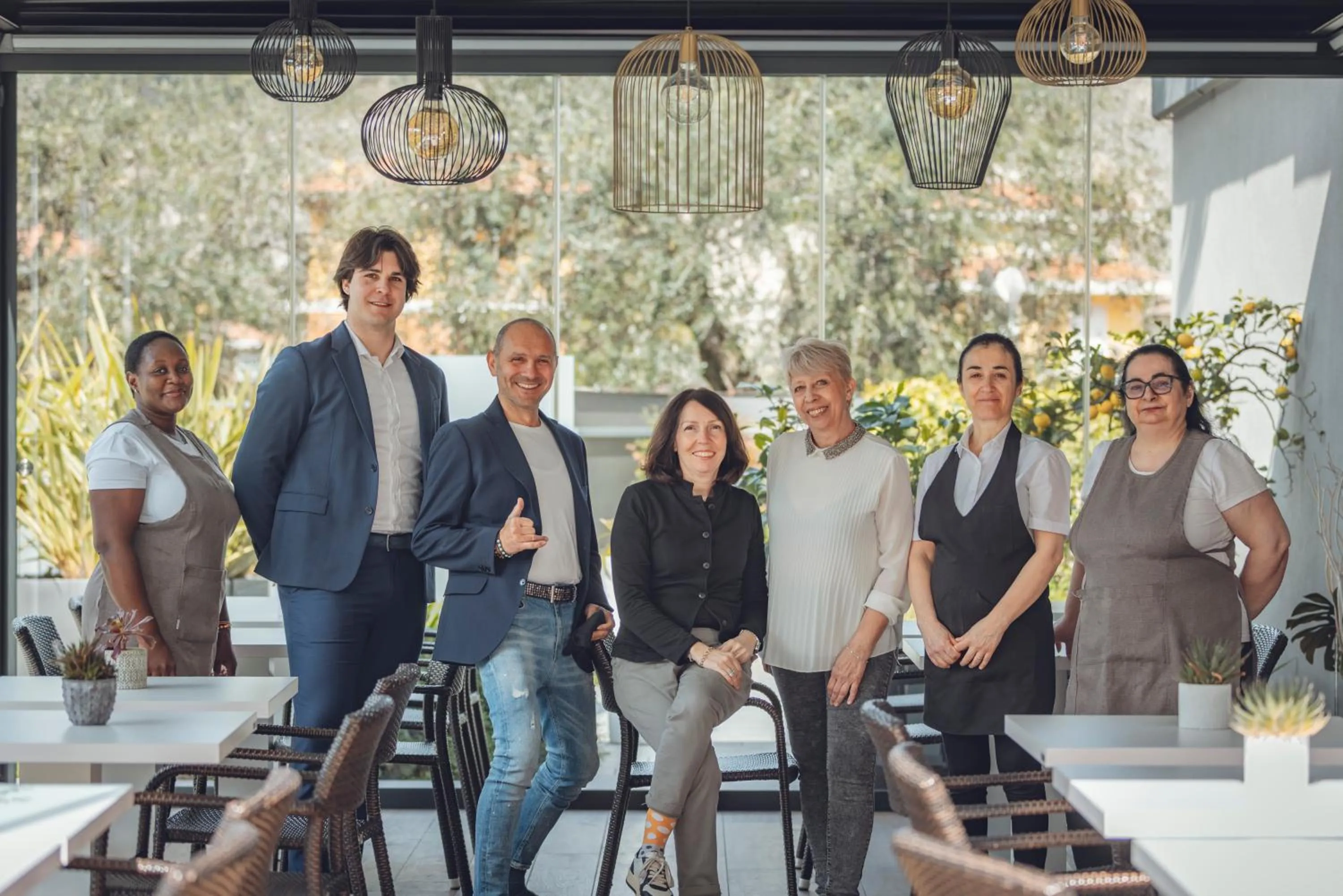 Staff in Boutique Hotel Villa Alberta